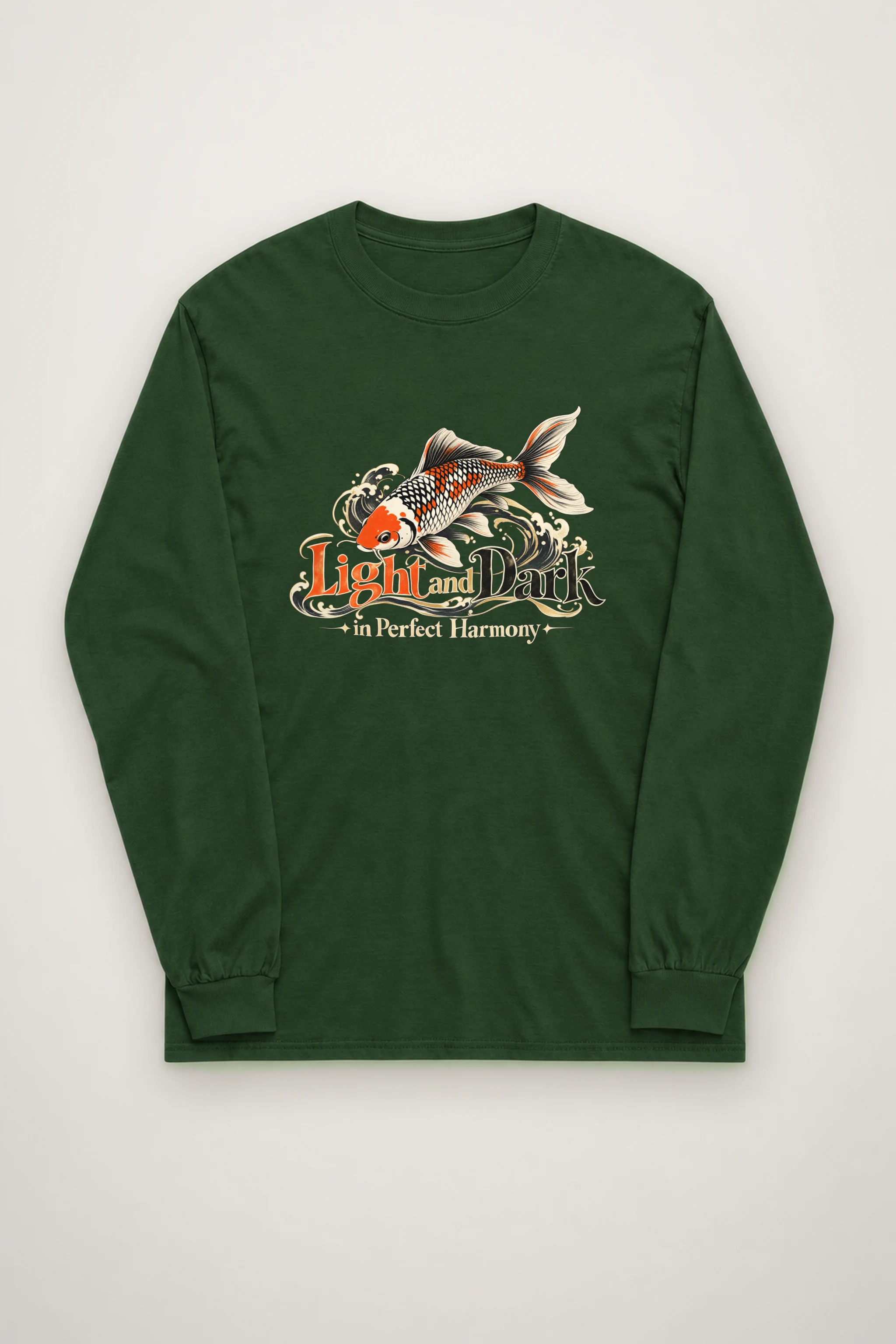 "Koi Waves" Unisex Longsleeve T-shirt