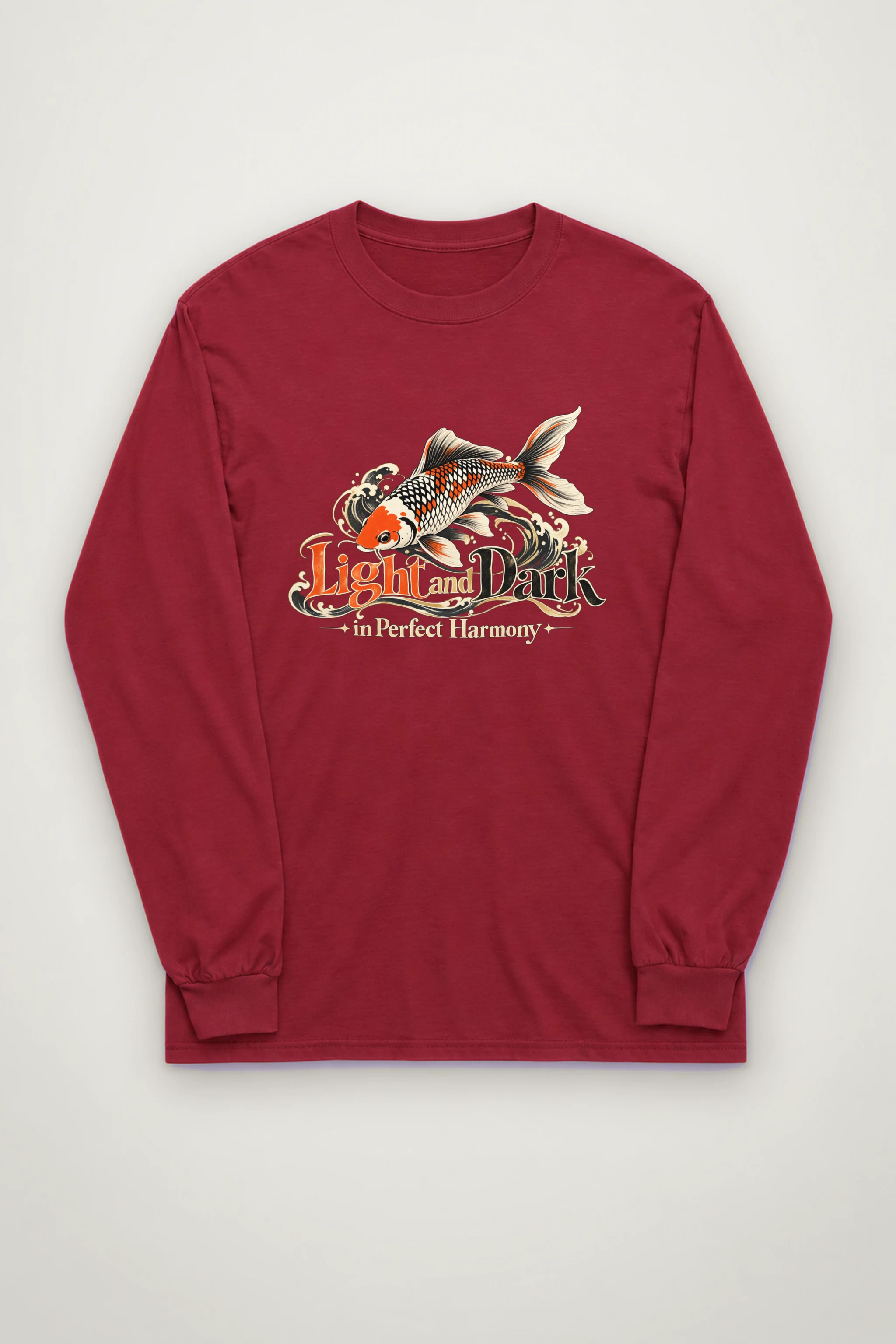 "Koi Waves" Unisex Longsleeve T-shirt