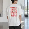 "Korea And More" Heavyweight Unisex Crewneck T-shirt | Gildan 5000