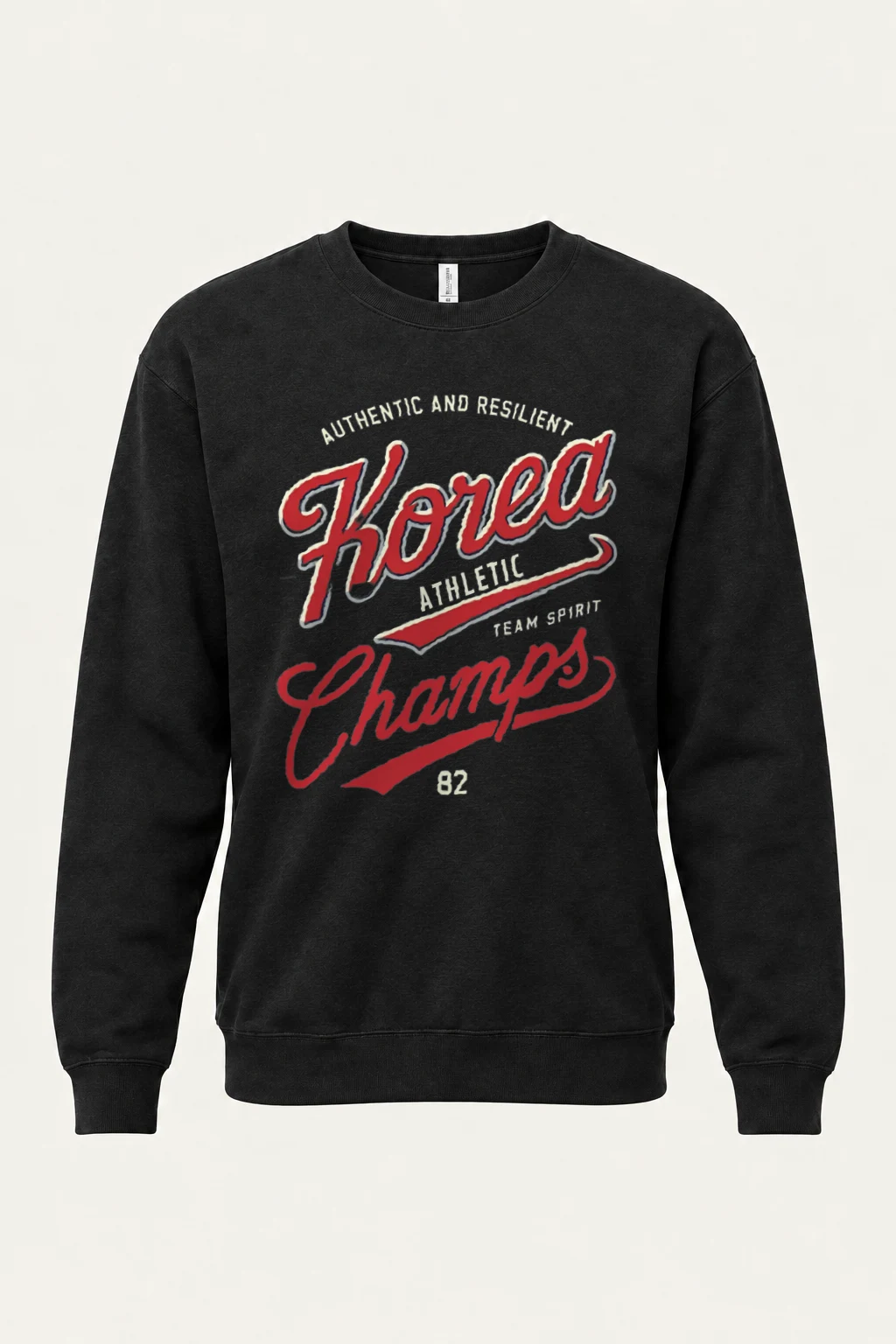 "Korea Athletic Spirit" Heavy Blend Unisex Crewneck Sweatshirt | Gildan 18000