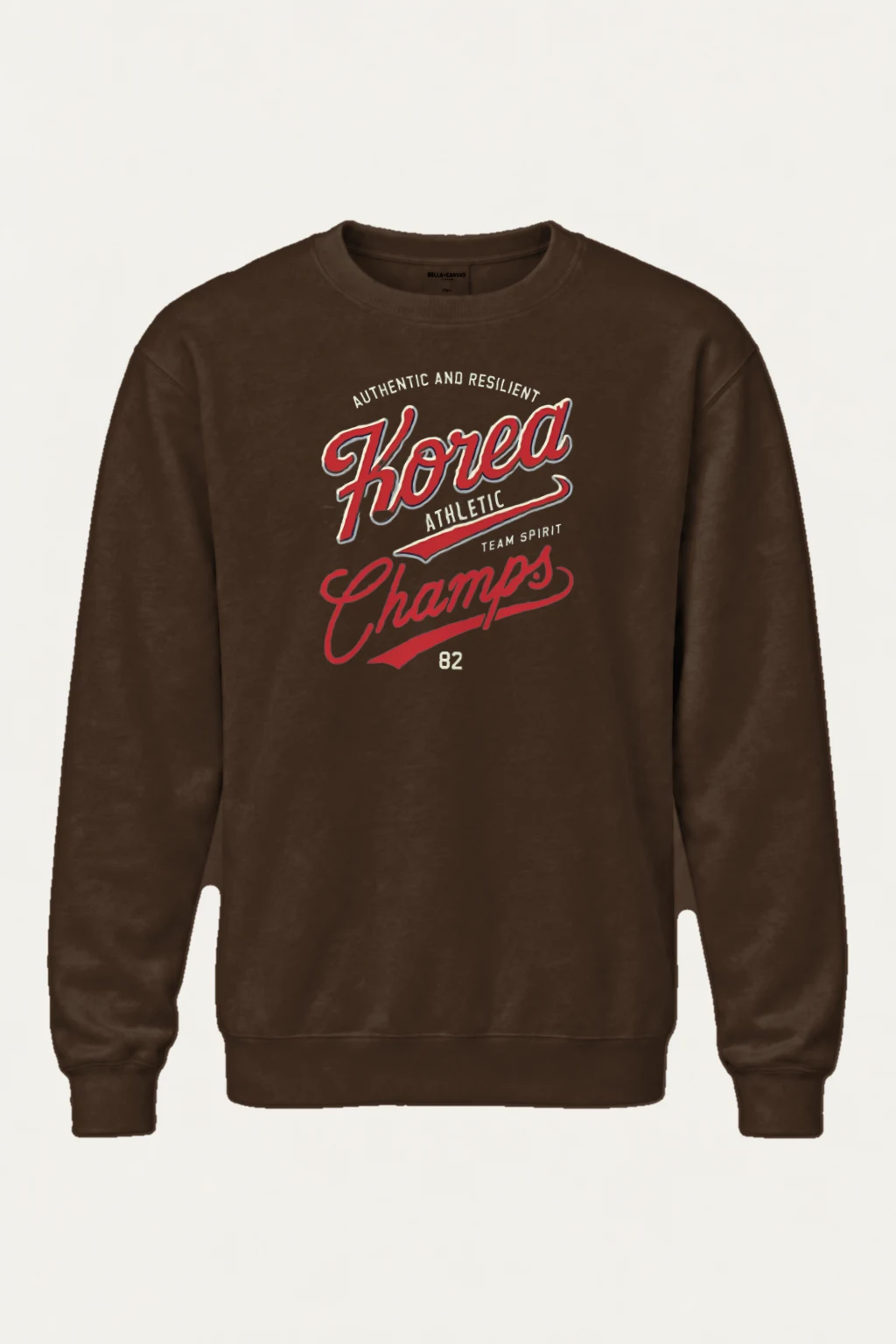 "Korea Athletic Spirit" Heavy Blend Unisex Crewneck Sweatshirt | Gildan 18000