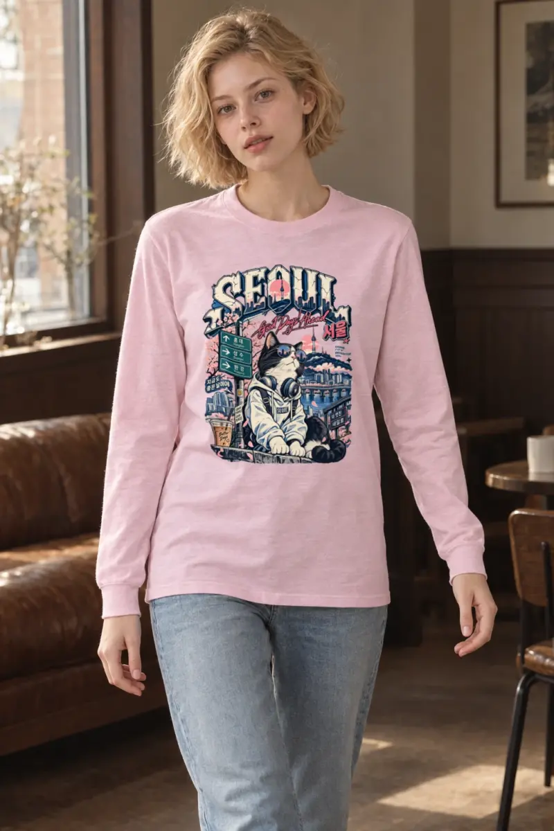 "Good Days in Seoul" Unisex Longsleeve T-shirt