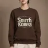 "Korea Heritage Emblem" Heavy Blend Unisex Crewneck Sweatshirt | Gildan 18000
