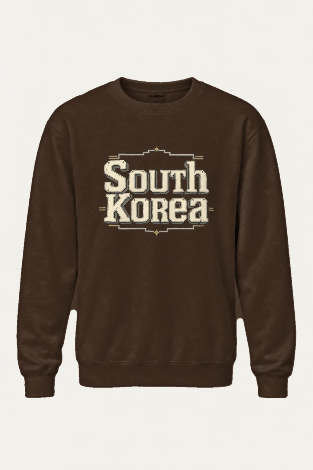 "Korea Heritage Emblem" Heavy Blend Unisex Crewneck Sweatshirt | Gildan 18000