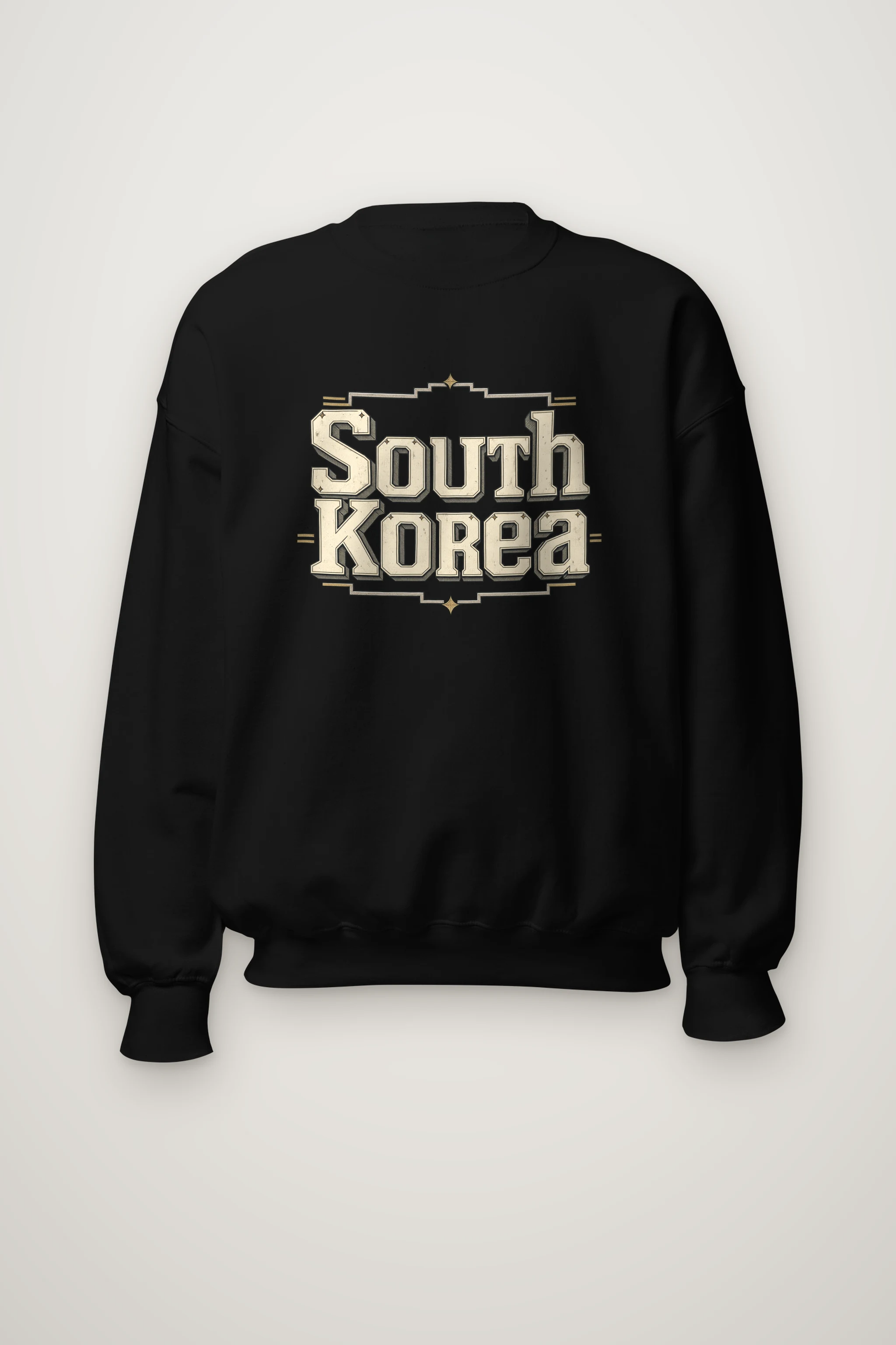 "Korea Heritage Emblem" Heavy Blend Unisex Crewneck Sweatshirt