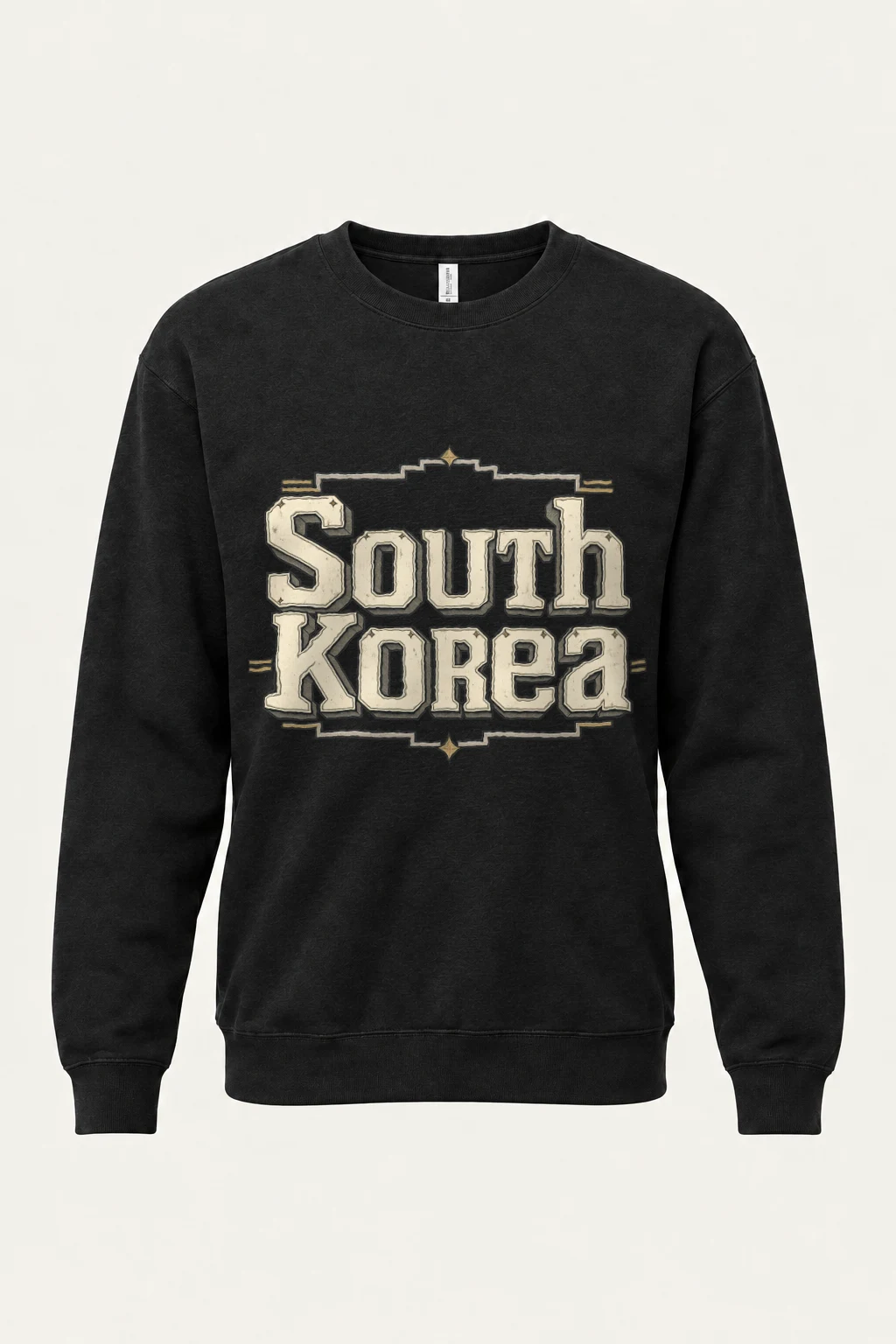 "Korea Heritage Emblem" Heavy Blend Unisex Crewneck Sweatshirt | Gildan 18000