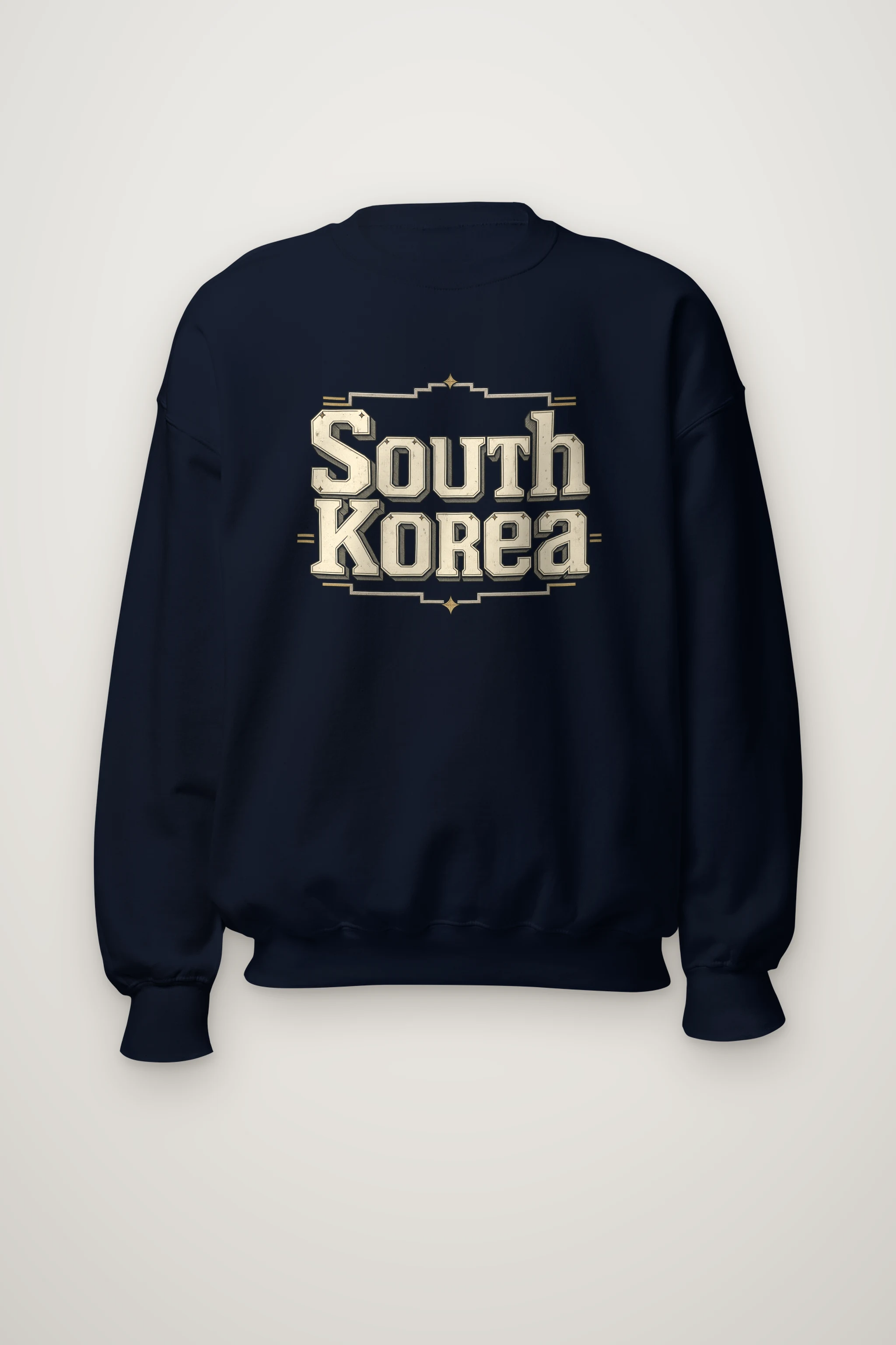 "Korea Heritage Emblem" Heavy Blend Unisex Crewneck Sweatshirt