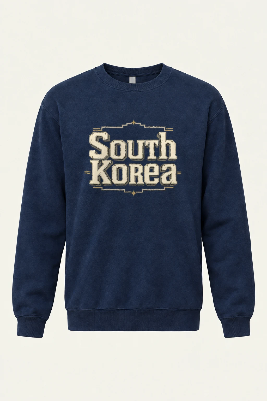 "Korea Heritage Emblem" Heavy Blend Unisex Crewneck Sweatshirt | Gildan 18000