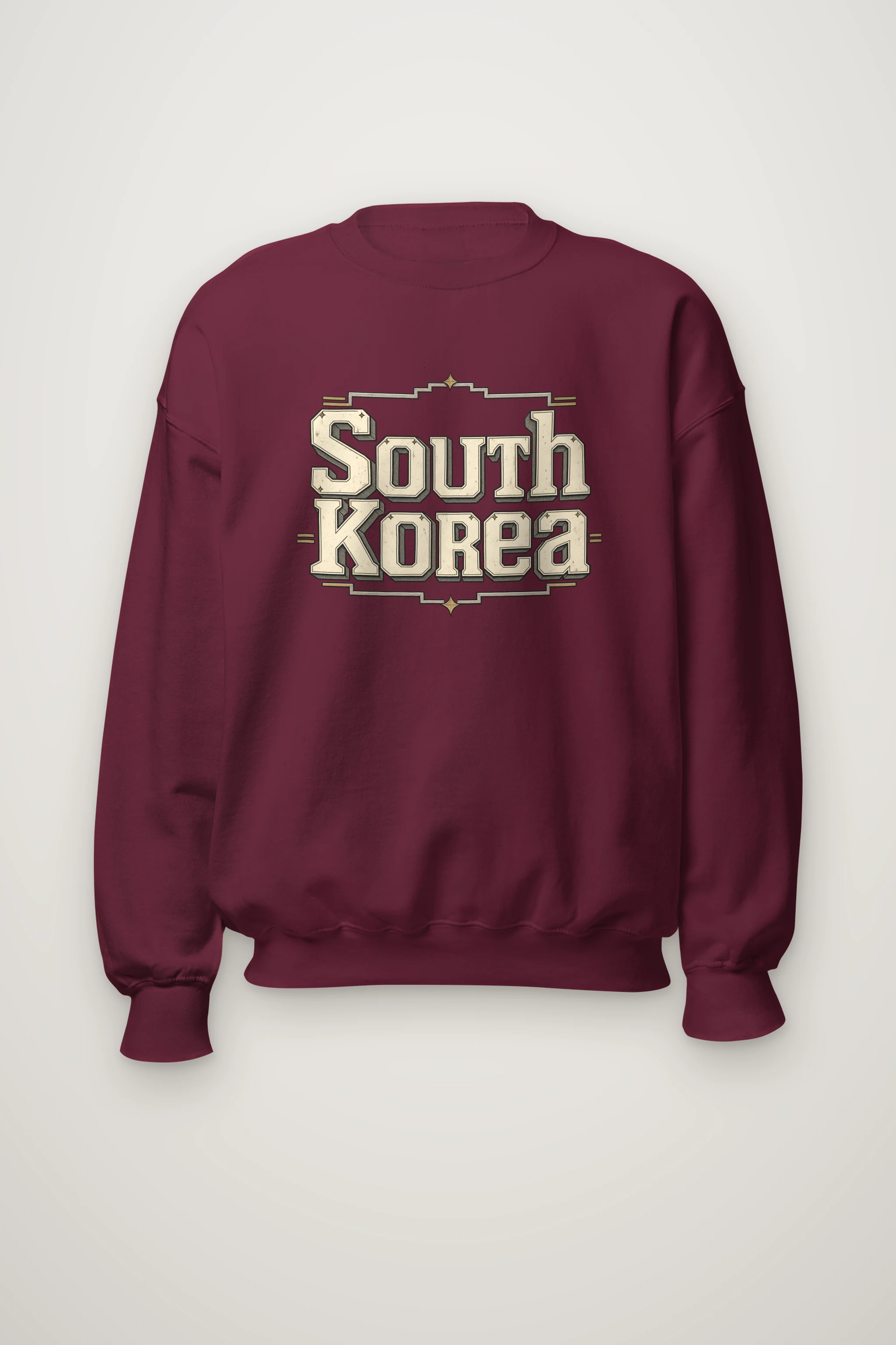 "Korea Heritage Emblem" Heavy Blend Unisex Crewneck Sweatshirt