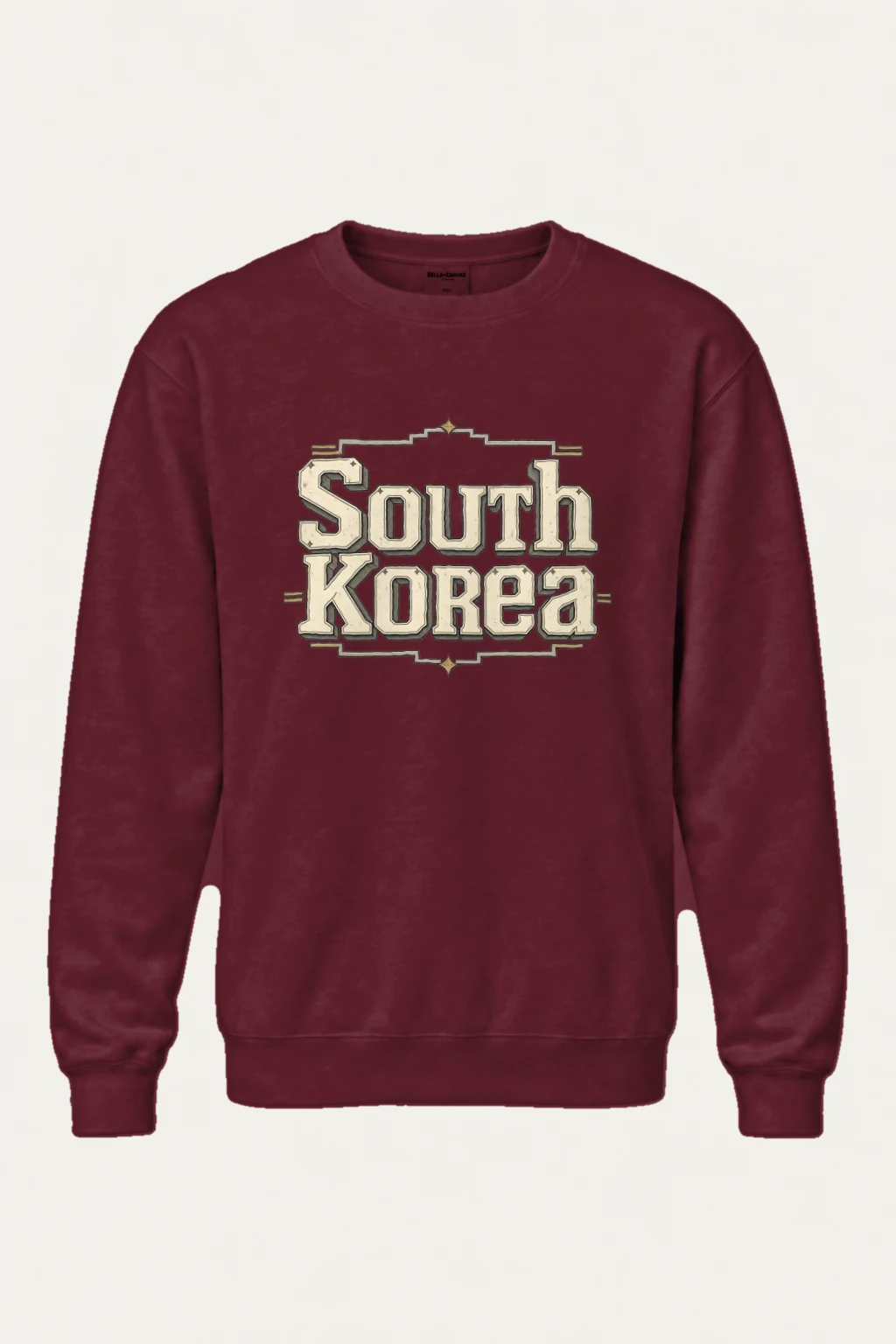 "Korea Heritage Emblem" Heavy Blend Unisex Crewneck Sweatshirt | Gildan 18000
