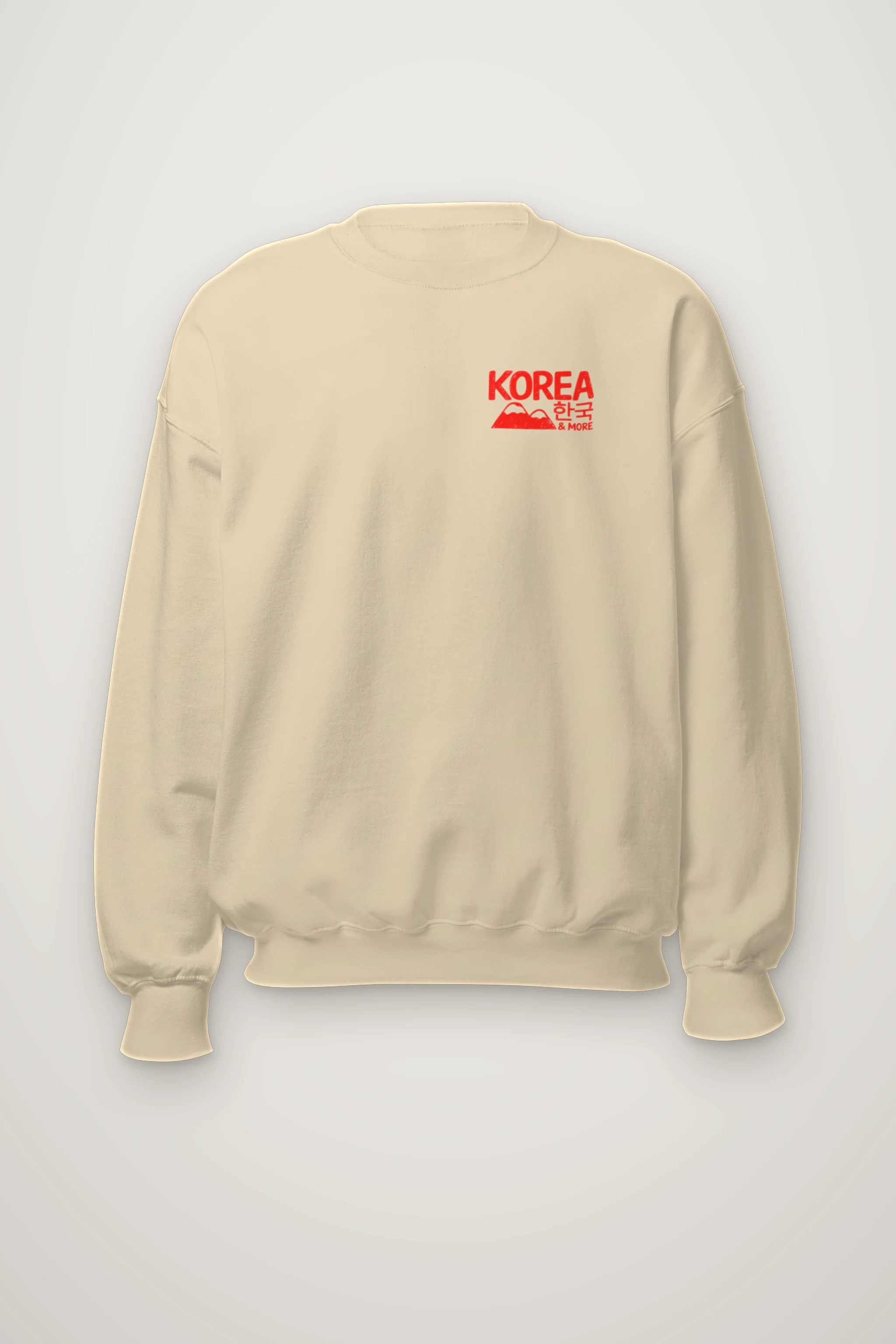 "Korea & More" Heavy Blend Unisex Crewneck Sweatshirt