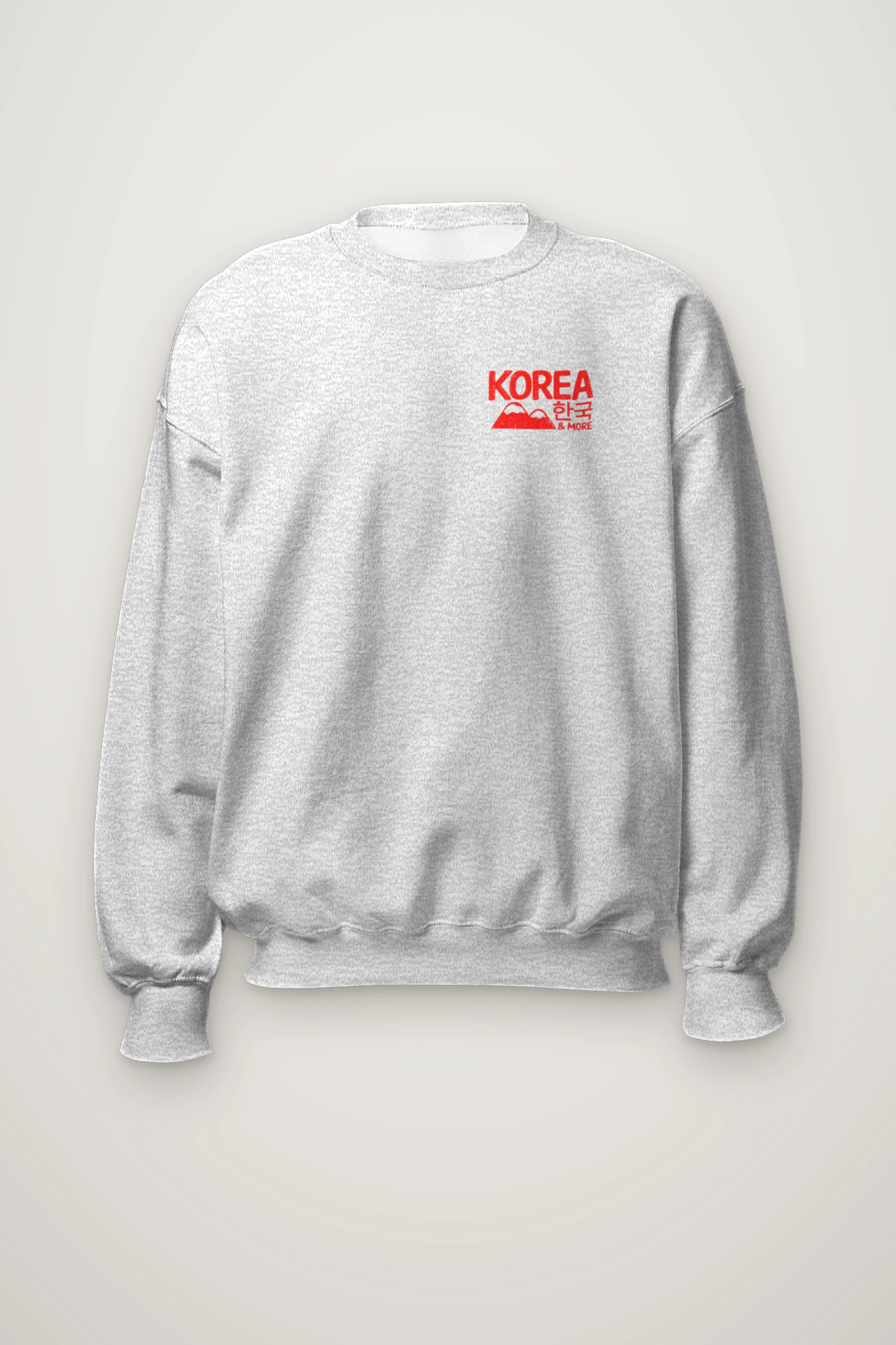 "Korea & More" Heavy Blend Unisex Crewneck Sweatshirt