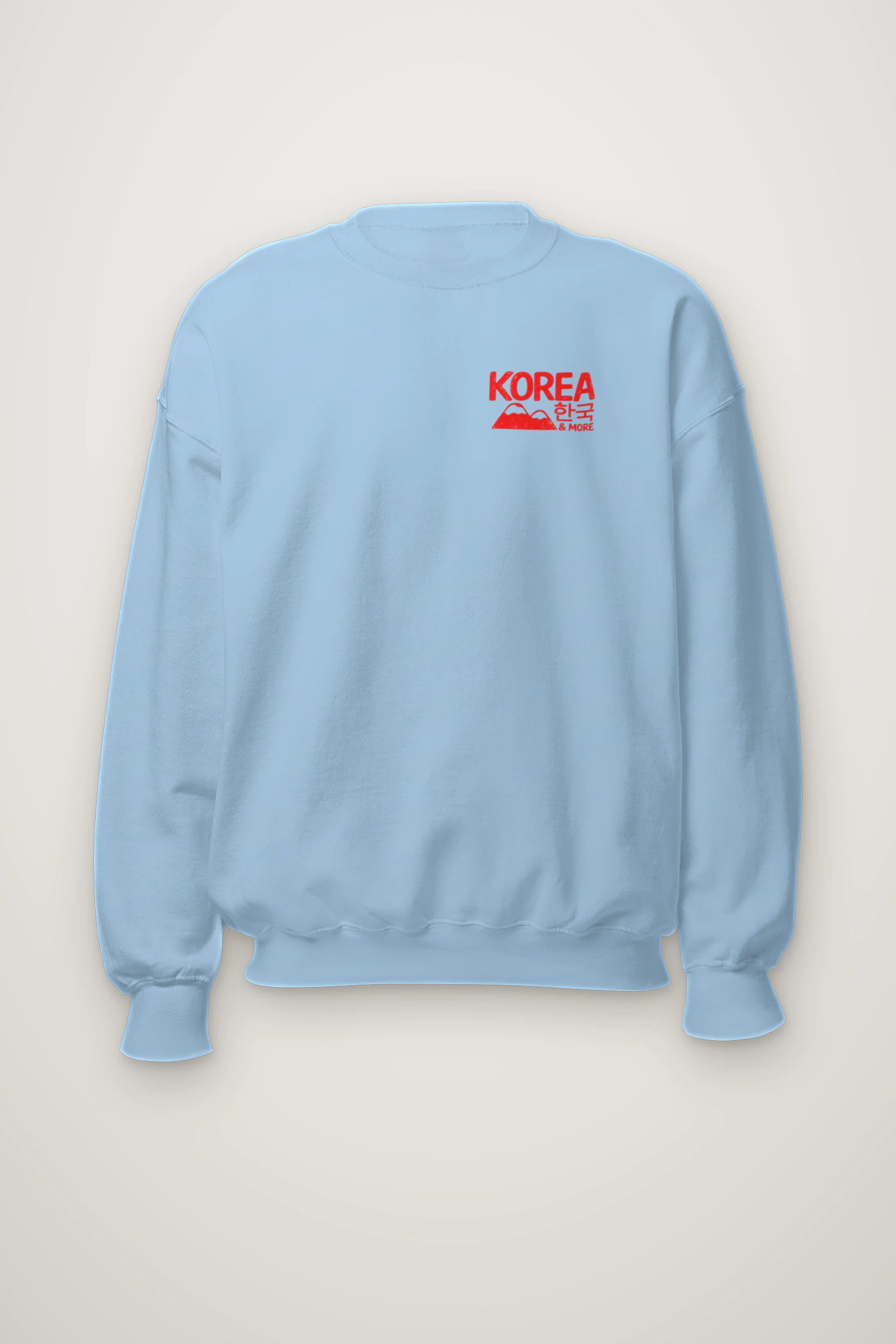 "Korea & More" Heavy Blend Unisex Crewneck Sweatshirt