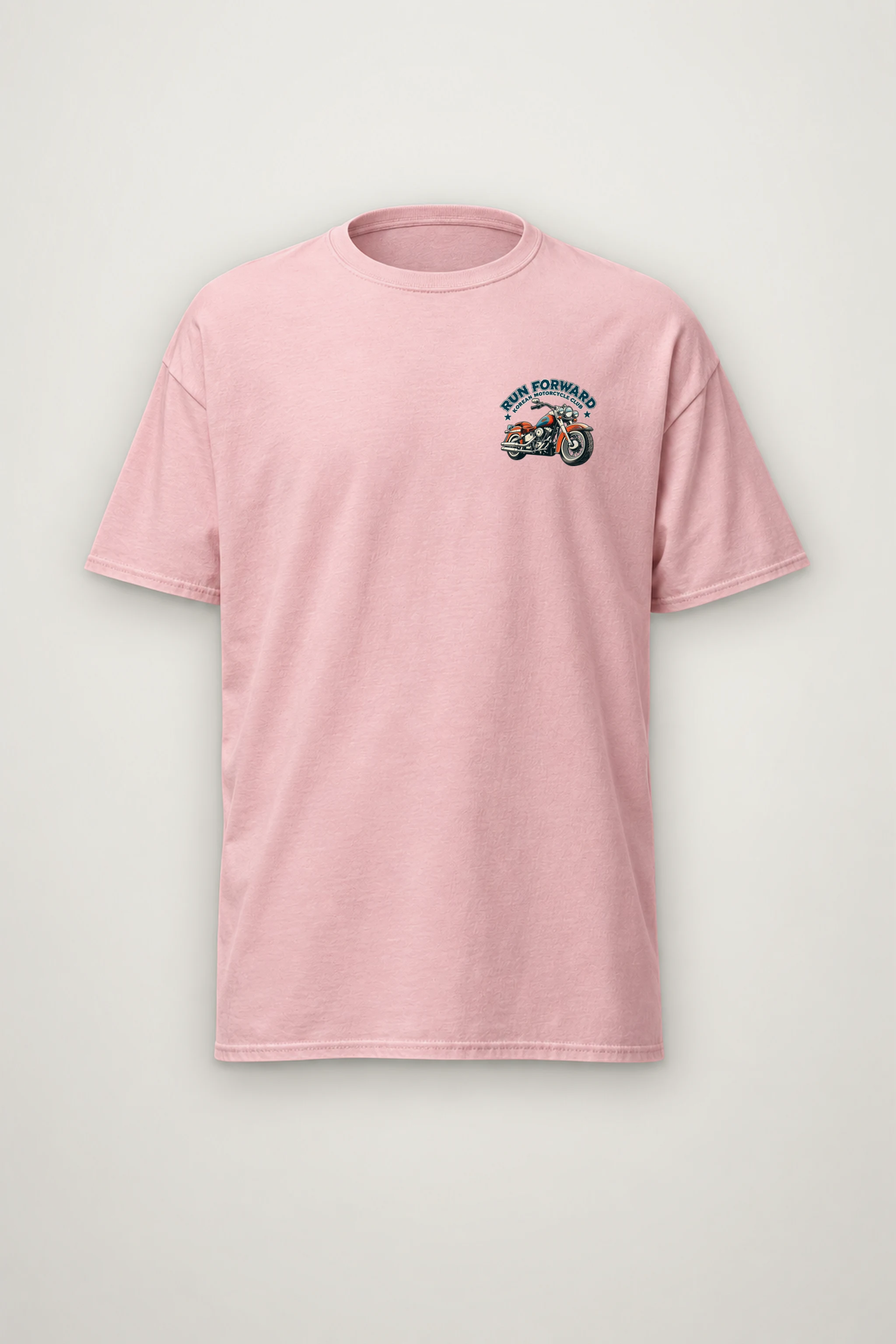 "Korea Motorcycle Club" Heavyweight Unisex Crewneck T-shirt