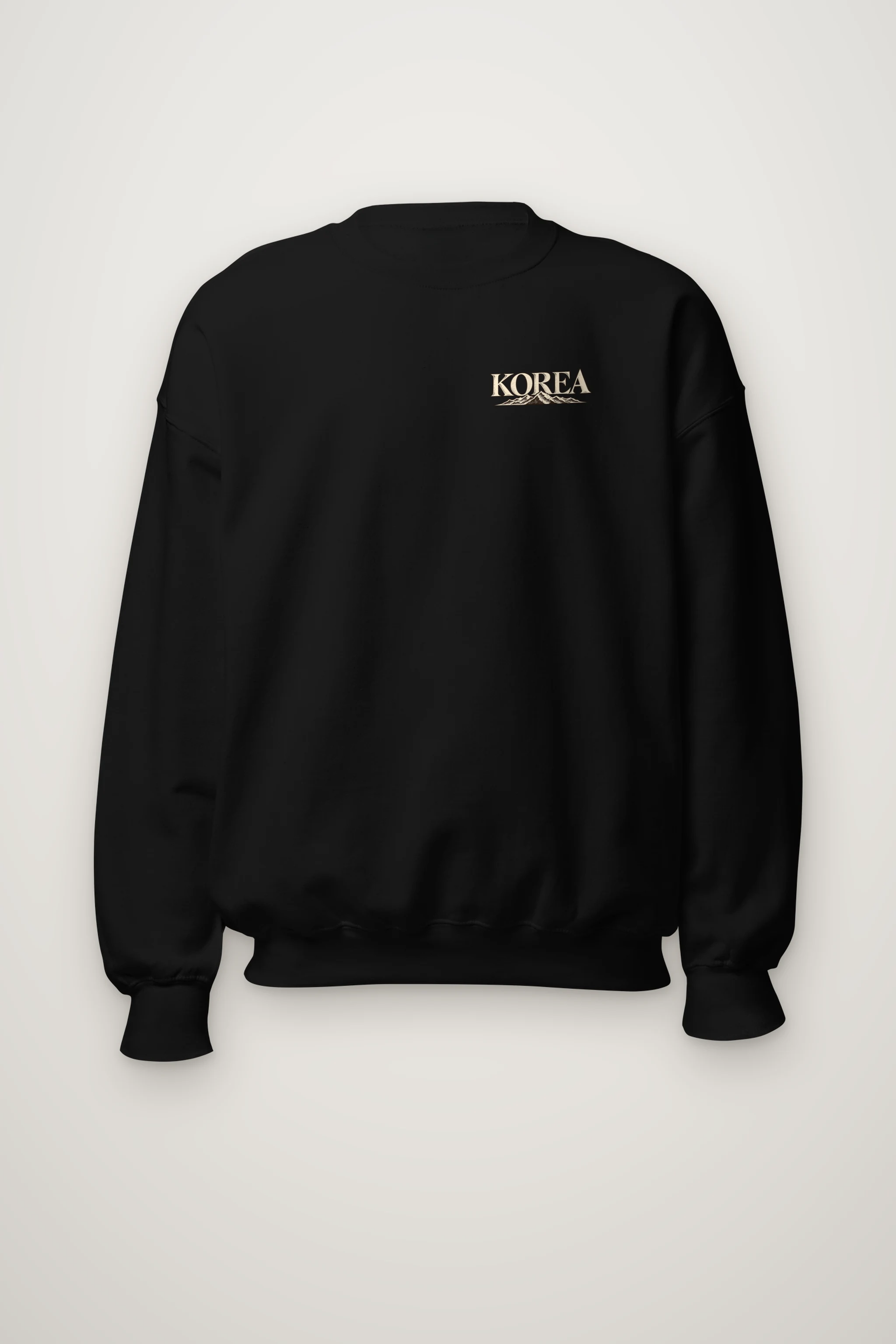 "Korea Mountain To Coast" Heavy Blend Unisex Crewneck Sweatshirt