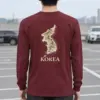 "Korea Mountain To Coast" Unisex Longsleeve T-shirt