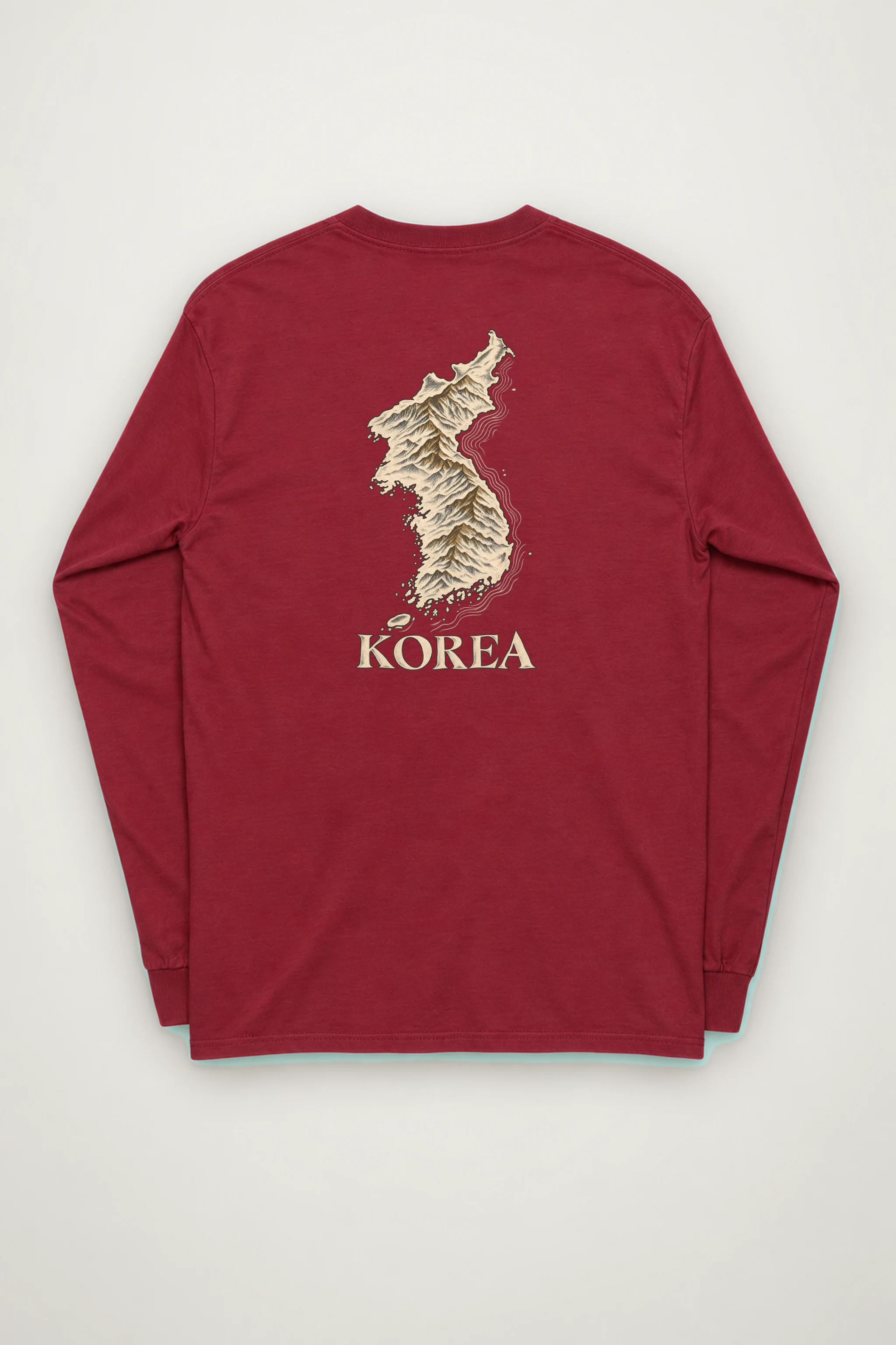 "Korea Mountain To Coast" Unisex Longsleeve T-shirt