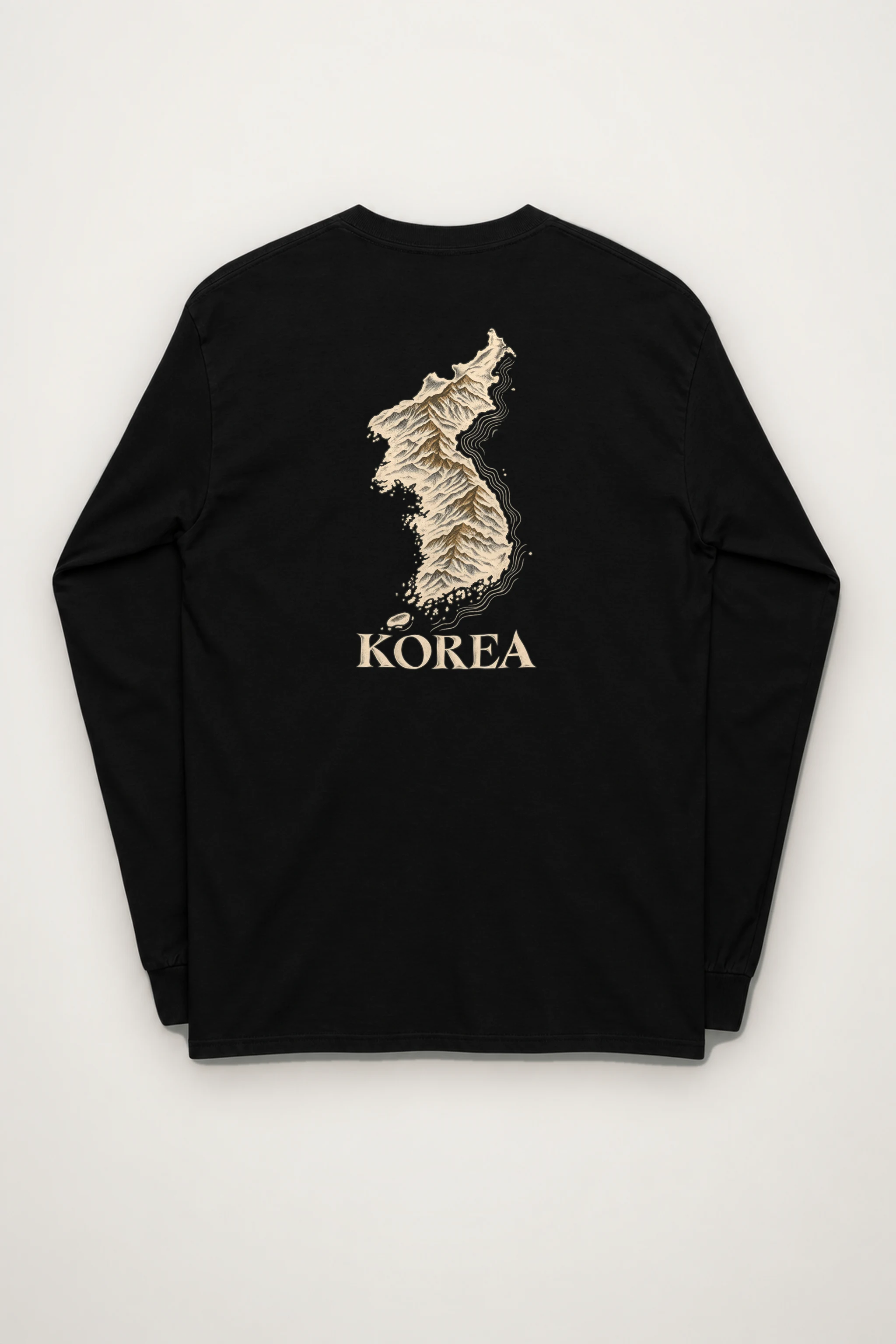 "Korea Mountain To Coast" Unisex Longsleeve T-shirt