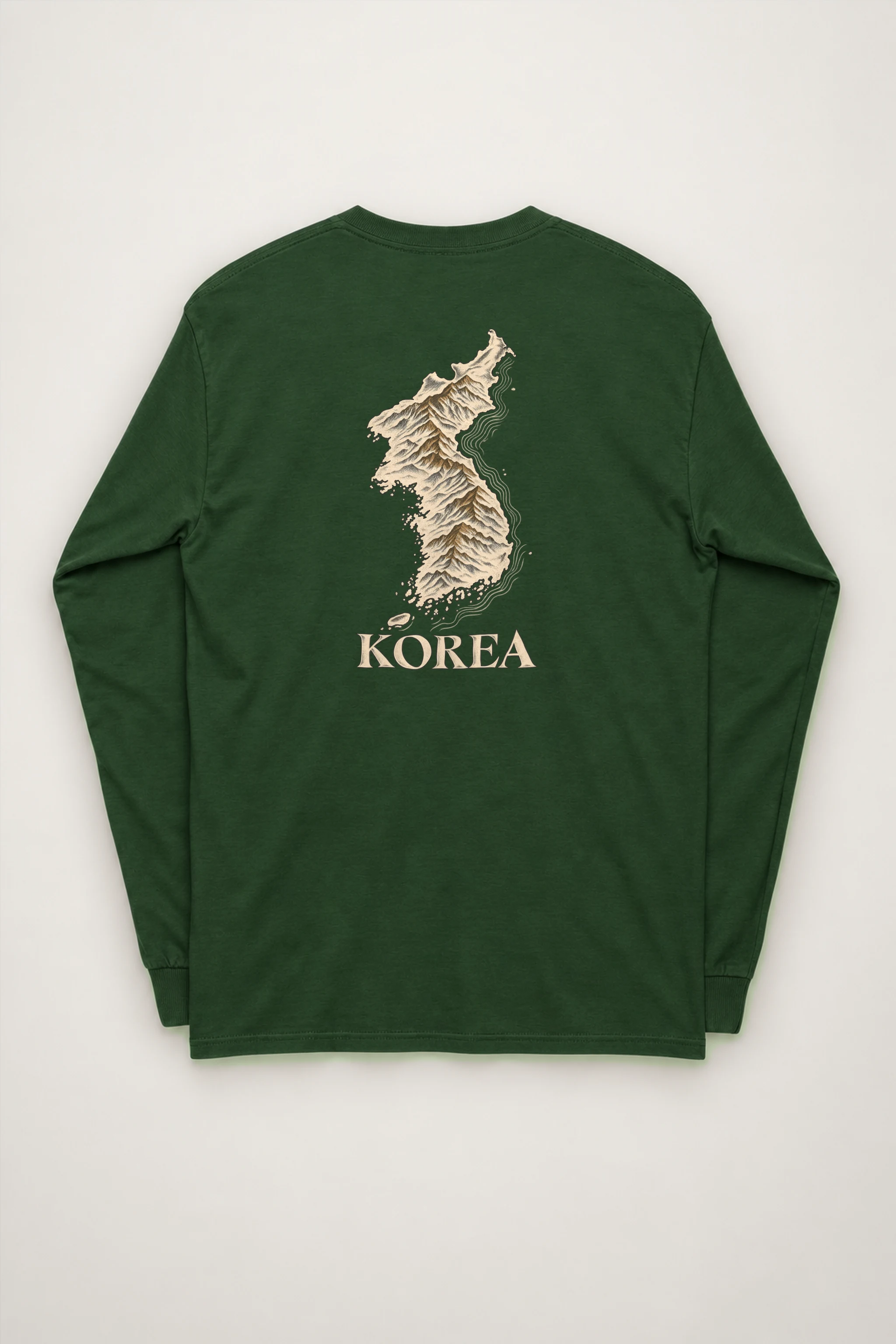 "Korea Mountain To Coast" Unisex Longsleeve T-shirt