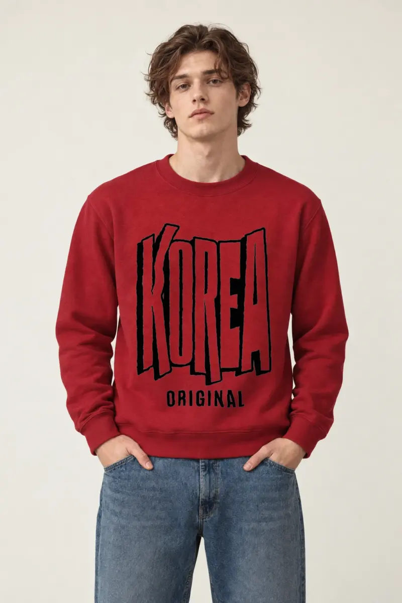 "Korea Original" Heavy Blend Unisex Crewneck Sweatshirt