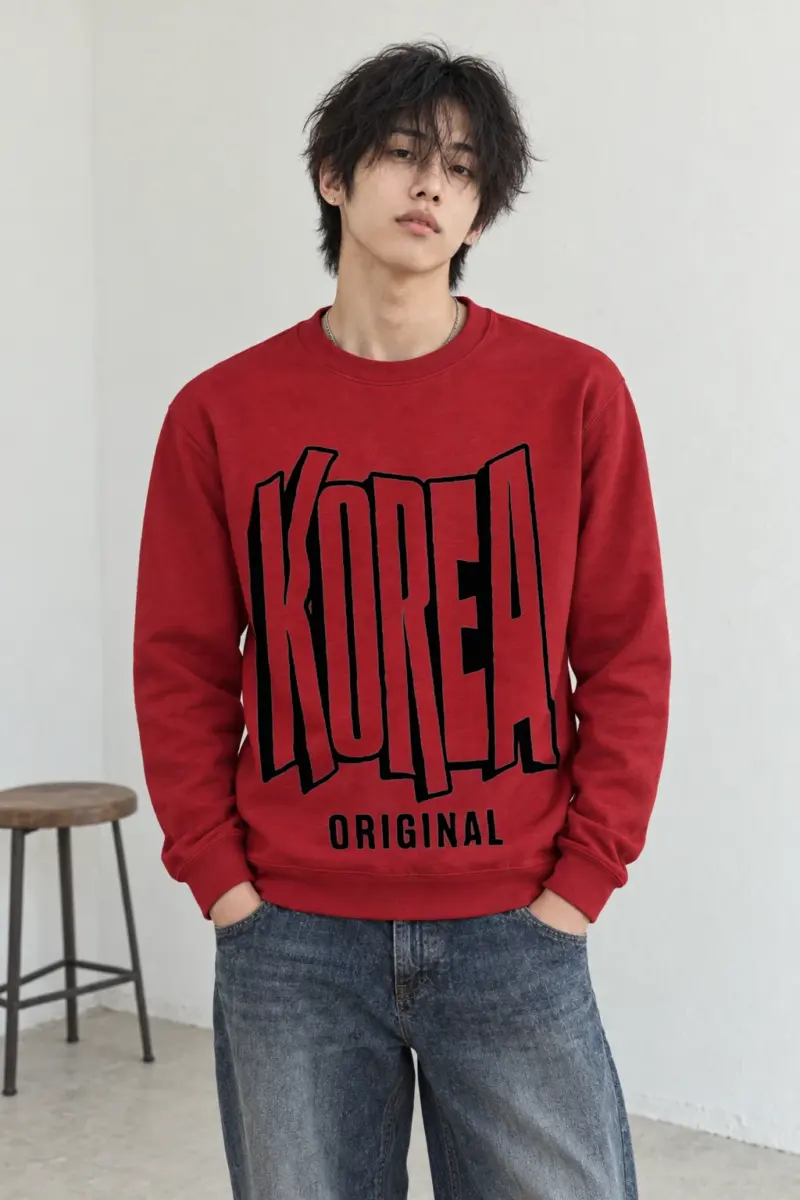 "Korea Original" Heavy Blend Unisex Crewneck Sweatshirt