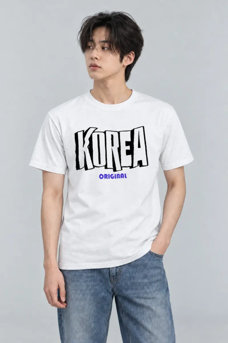 "Korea Original" Heavyweight Unisex Crewneck T-shirt
