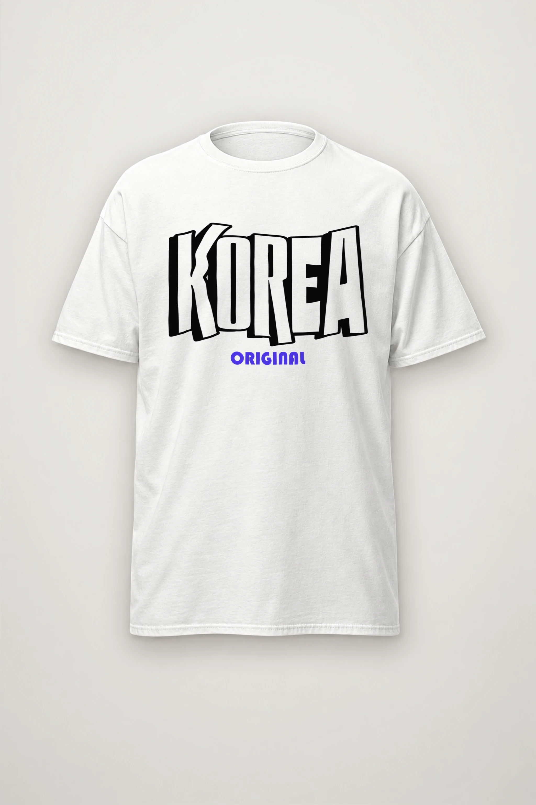 "Korea Original" Heavyweight Unisex Crewneck T-shirt