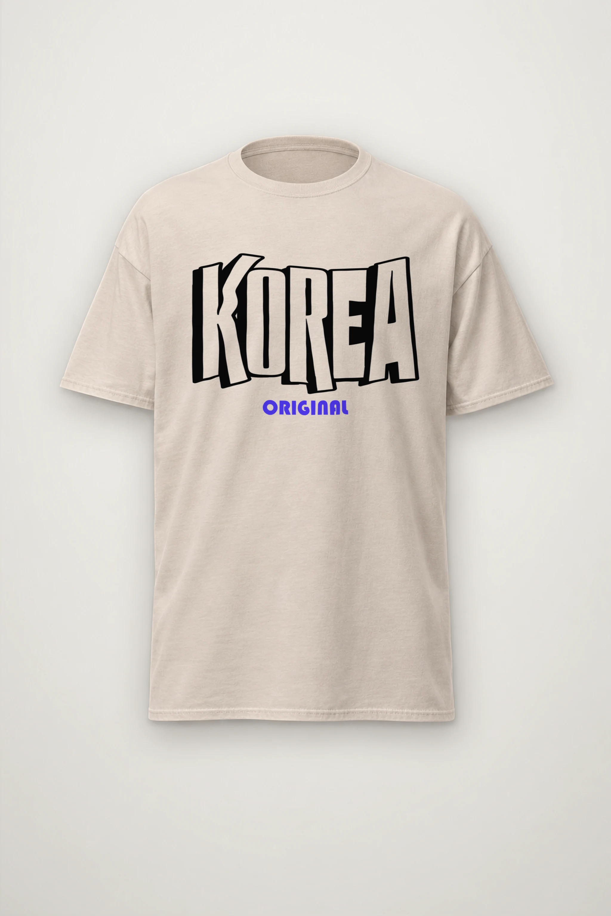 "Korea Original" Heavyweight Unisex Crewneck T-shirt
