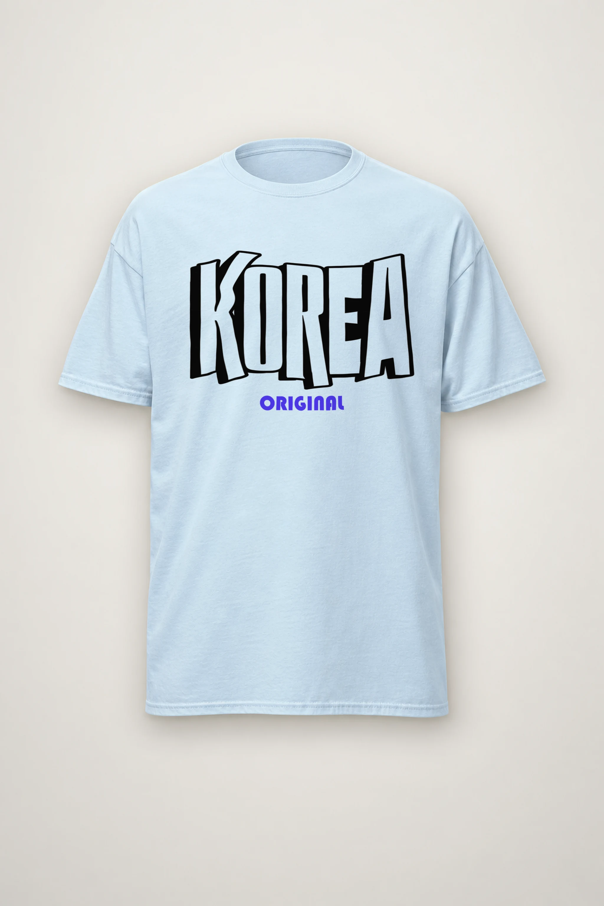 "Korea Original" Heavyweight Unisex Crewneck T-shirt