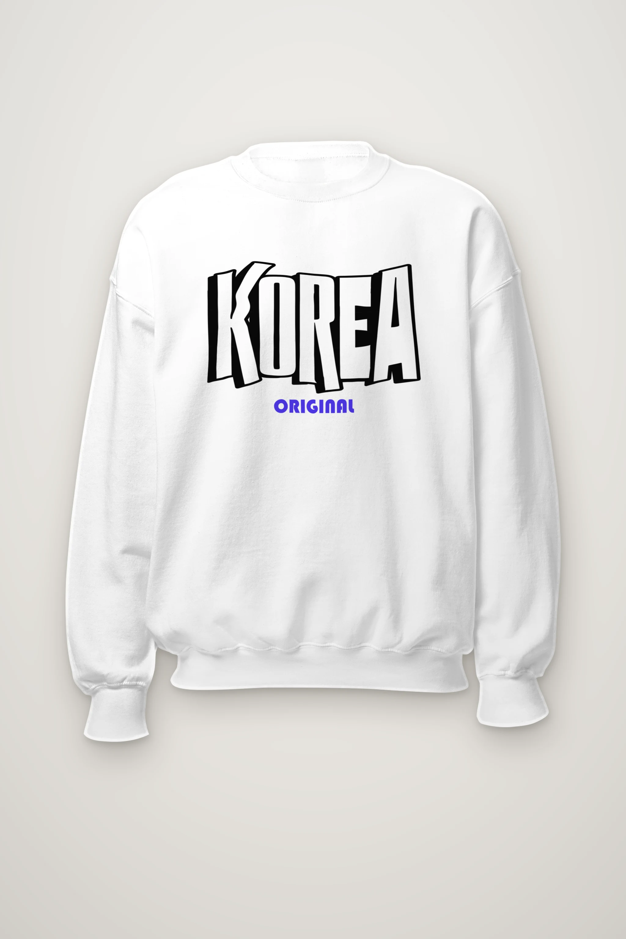 "Korea Original Type" Heavy Blend Unisex Crewneck Sweatshirt