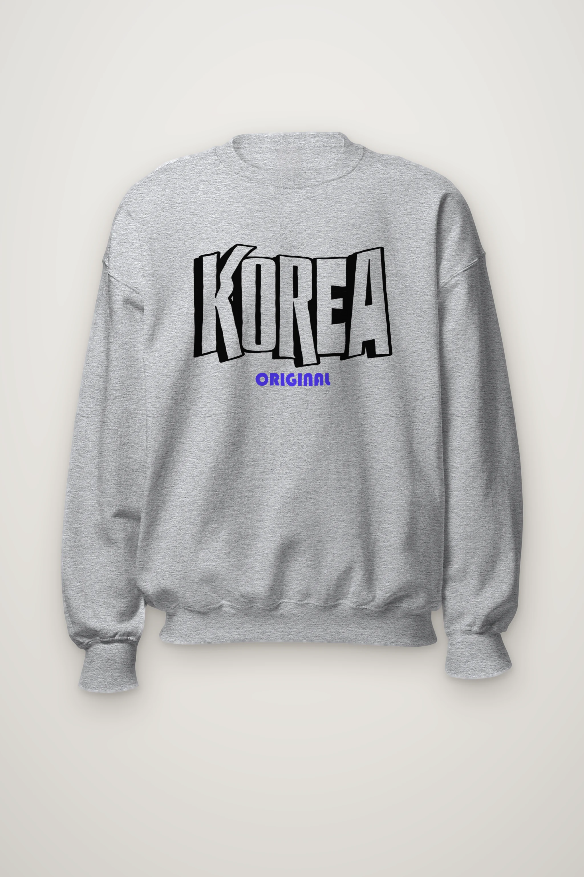 "Korea Original Type" Heavy Blend Unisex Crewneck Sweatshirt