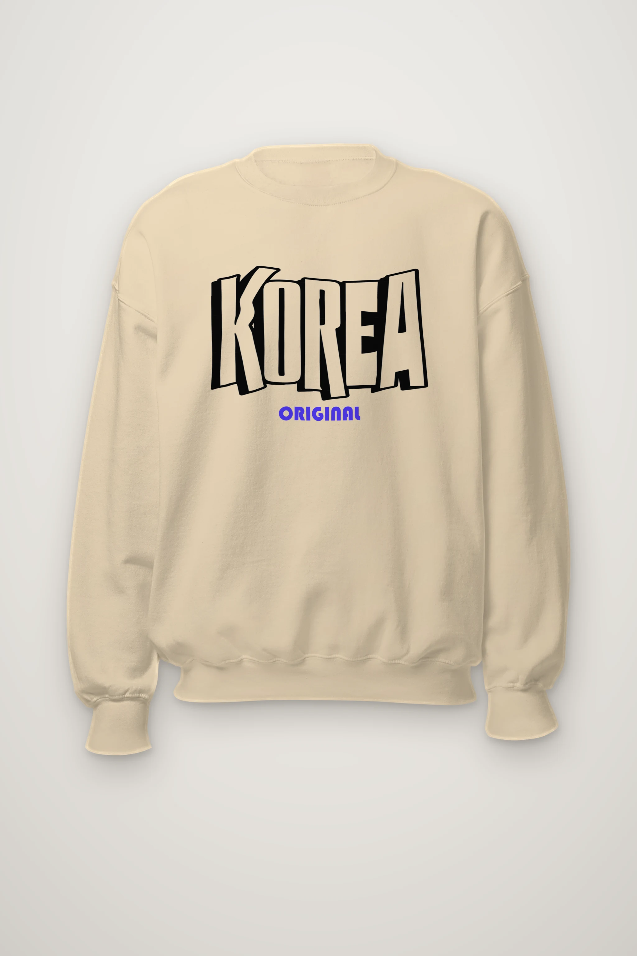 "Korea Original Type" Heavy Blend Unisex Crewneck Sweatshirt