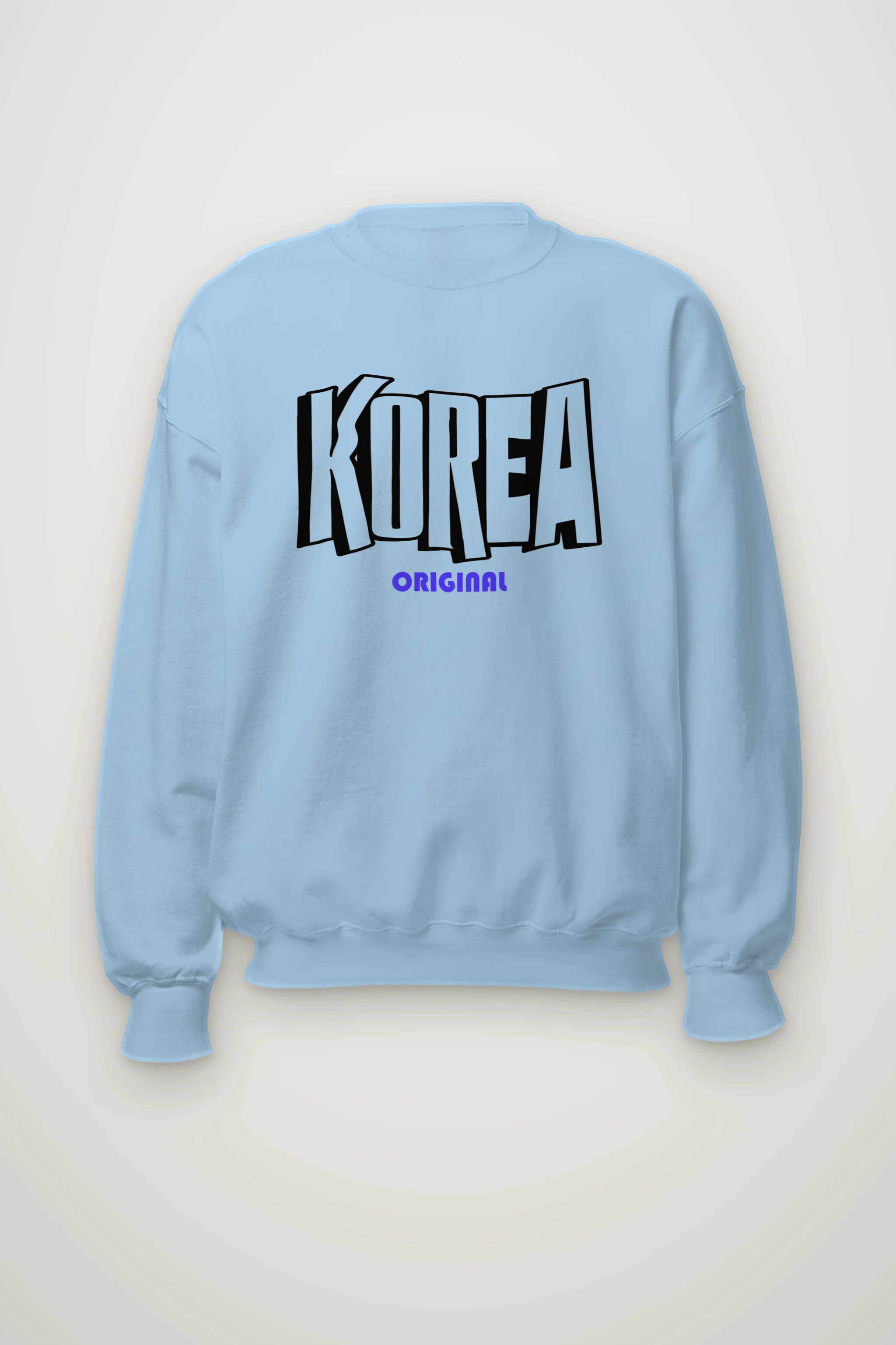 "Korea Original Type" Heavy Blend Unisex Crewneck Sweatshirt