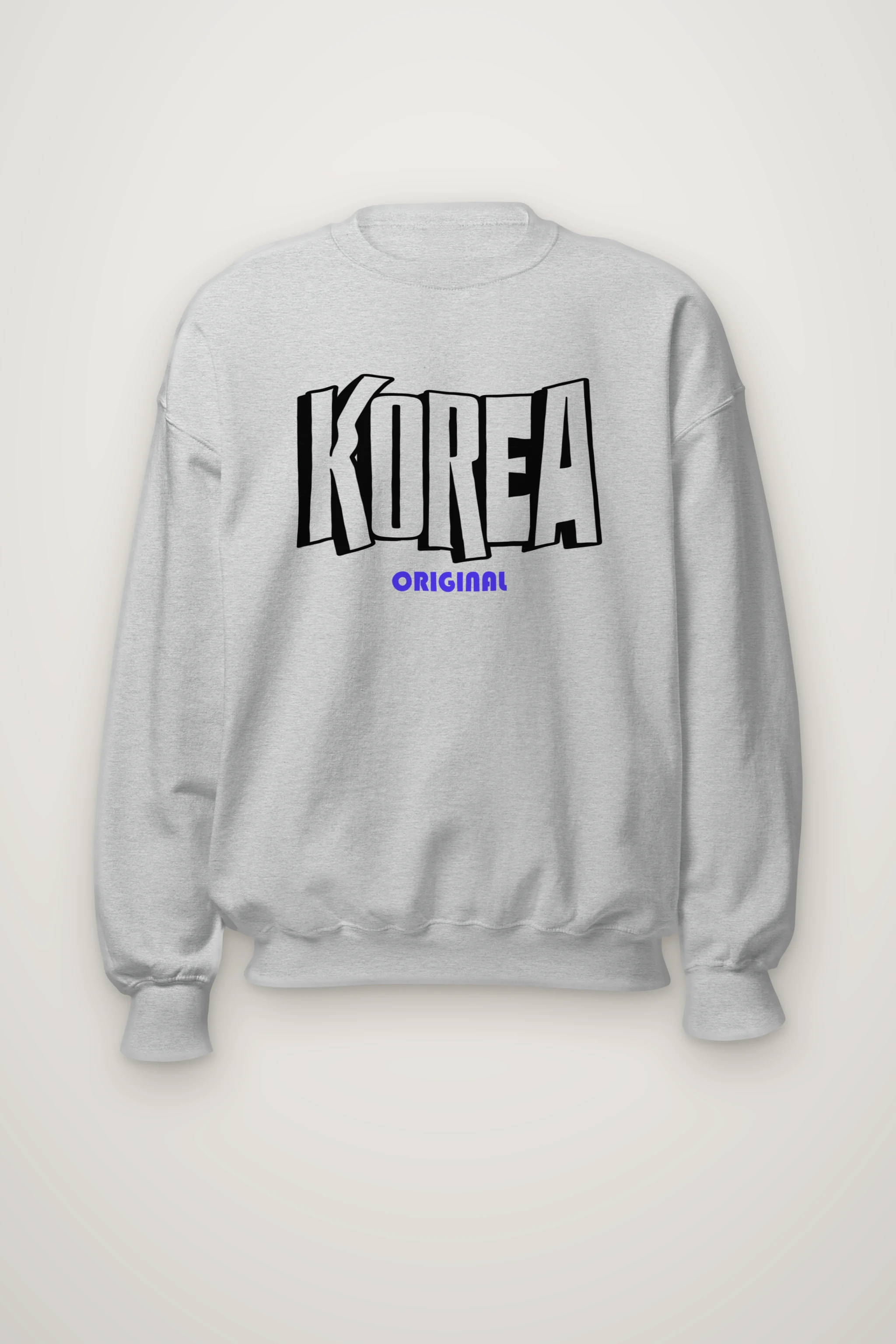 "Korea Original Type" Heavy Blend Unisex Crewneck Sweatshirt