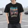 "Skyline Glow Korea" Heavyweight Unisex Crewneck T-shirt