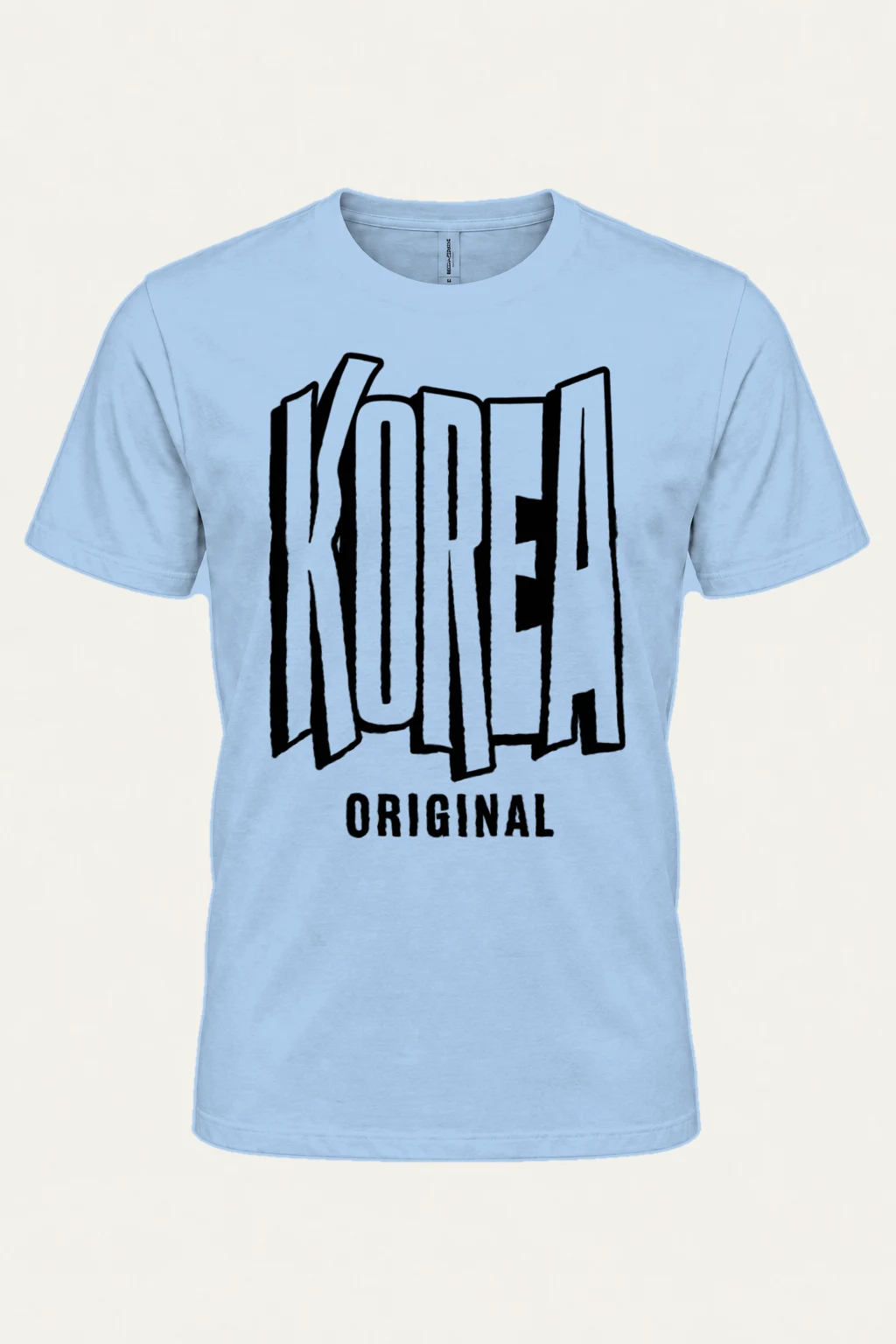 "Korea Original Type" Heavyweight Unisex Crewneck T-shirt | Gildan 5000
