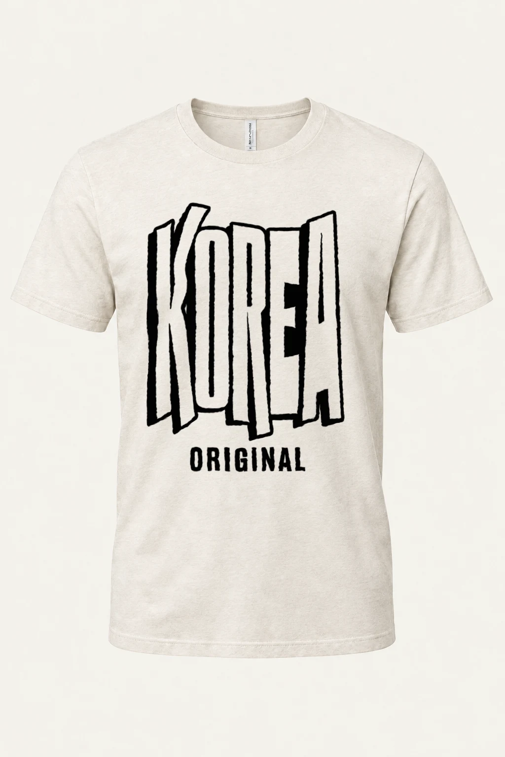 "Korea Original Type" Heavyweight Unisex Crewneck T-shirt | Gildan 5000