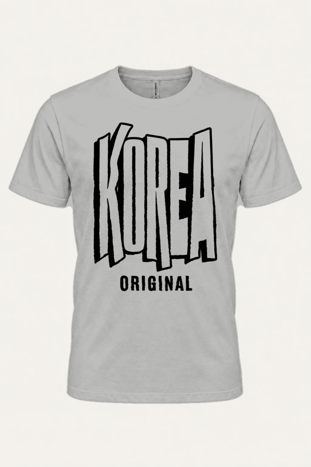 "Korea Original Type" Heavyweight Unisex Crewneck T-shirt | Gildan 5000