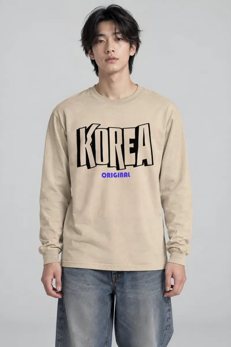 "Korea Original" Unisex Longsleeve T-shirt