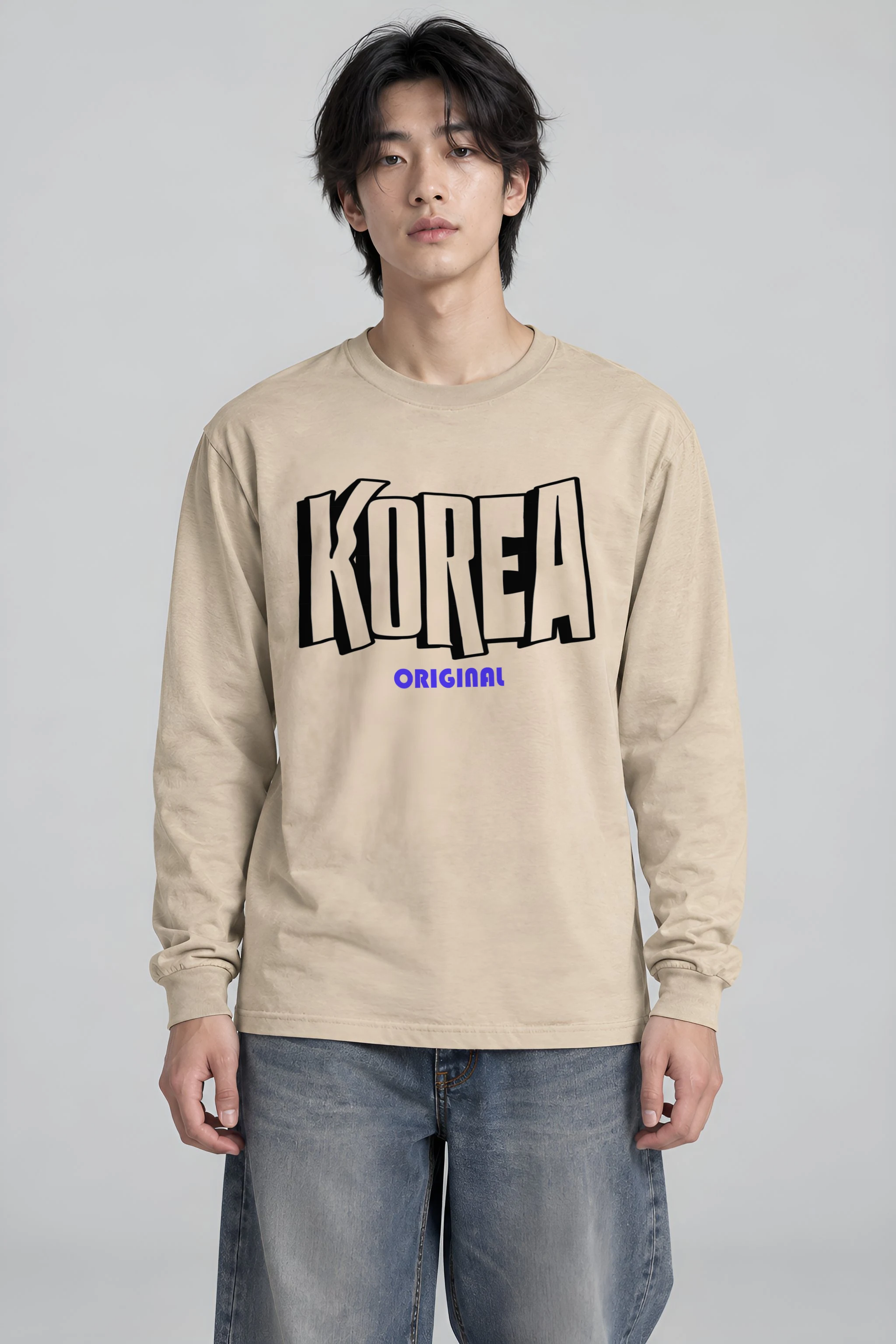 "Korea Original" Unisex Longsleeve T-shirt