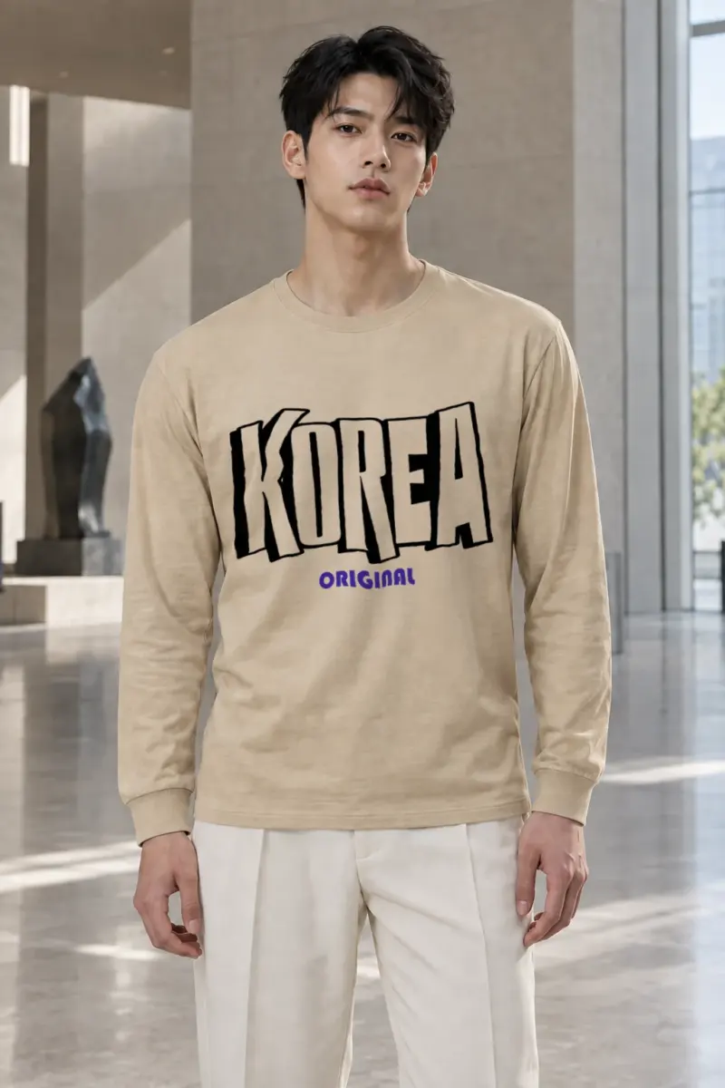 "Korea Original" Unisex Longsleeve T-shirt | Gildan 2400