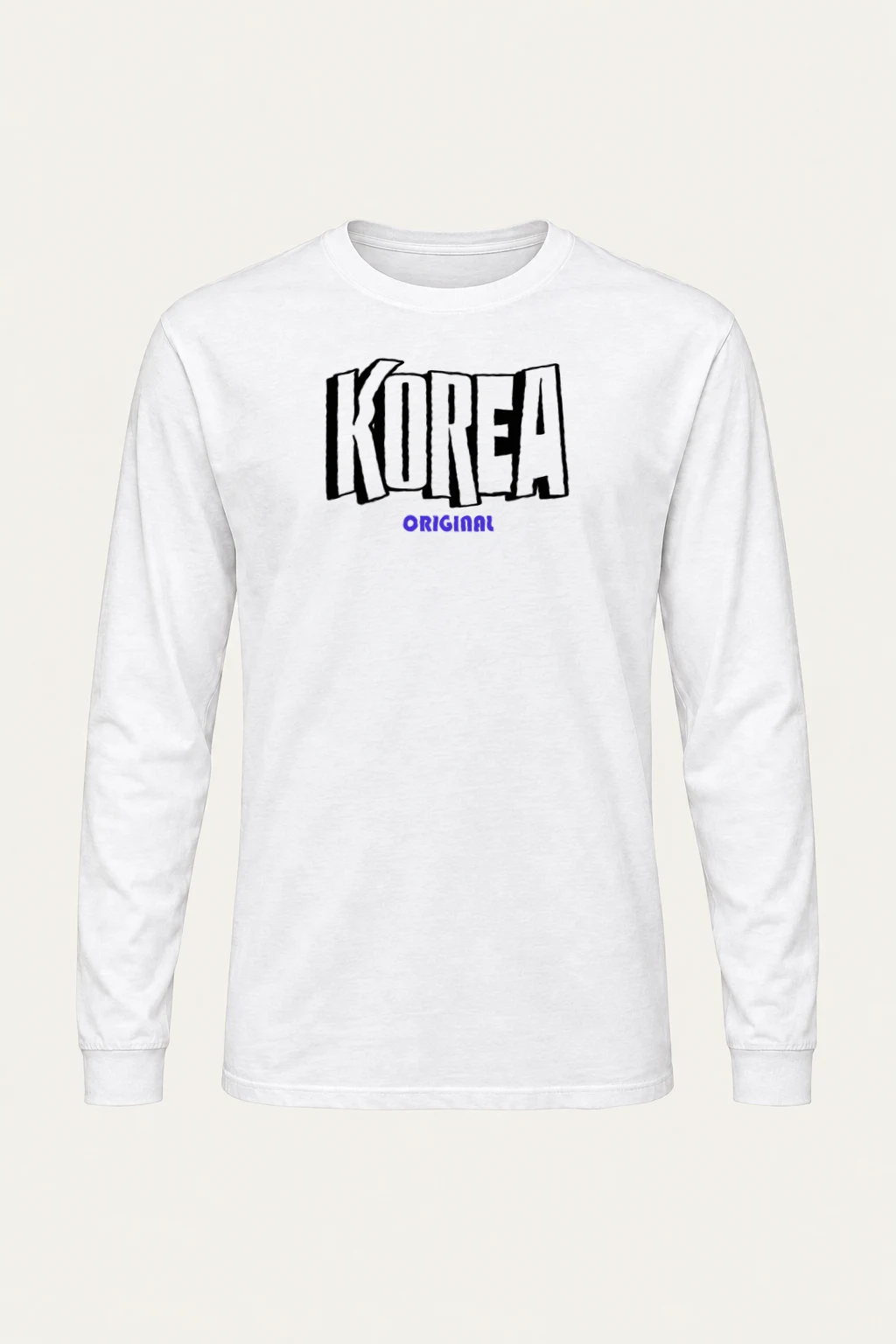 "Korea Original" Unisex Longsleeve T-shirt | Gildan 2400