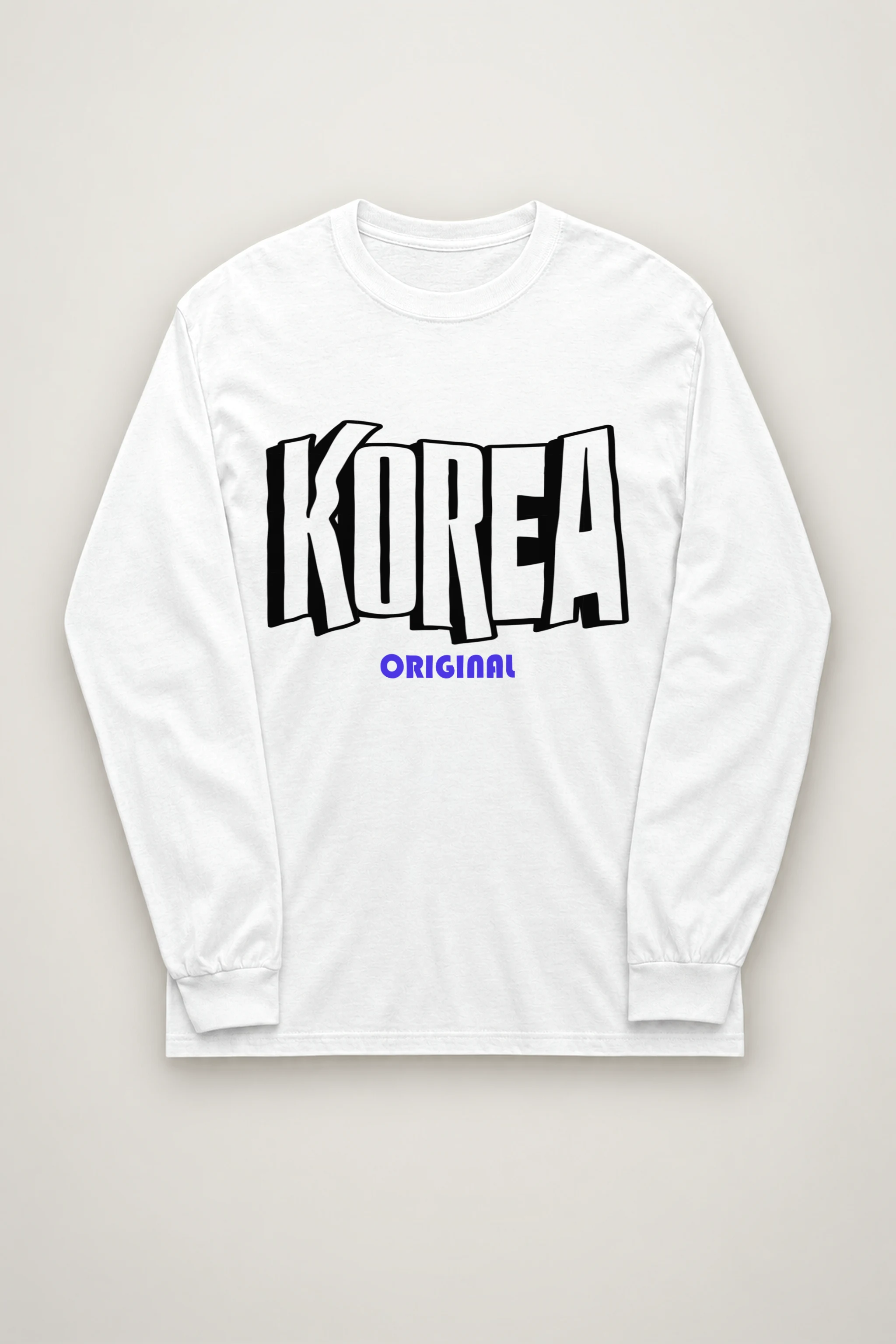 "Korea Original" Unisex Longsleeve T-shirt