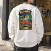 "Korea Road Trip" Heavy Blend Unisex Crewneck Sweatshirt | Gildan 18000