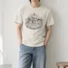 "Seoul Ridge Sun" Heavyweight Unisex Crewneck T-shirt