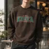 "Korea Varsity Crest" Heavy Blend Unisex Crewneck Sweatshirt | Gildan 18000