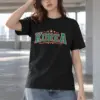"Korea Varsity Flourish" Heavyweight Unisex Crewneck T-shirt