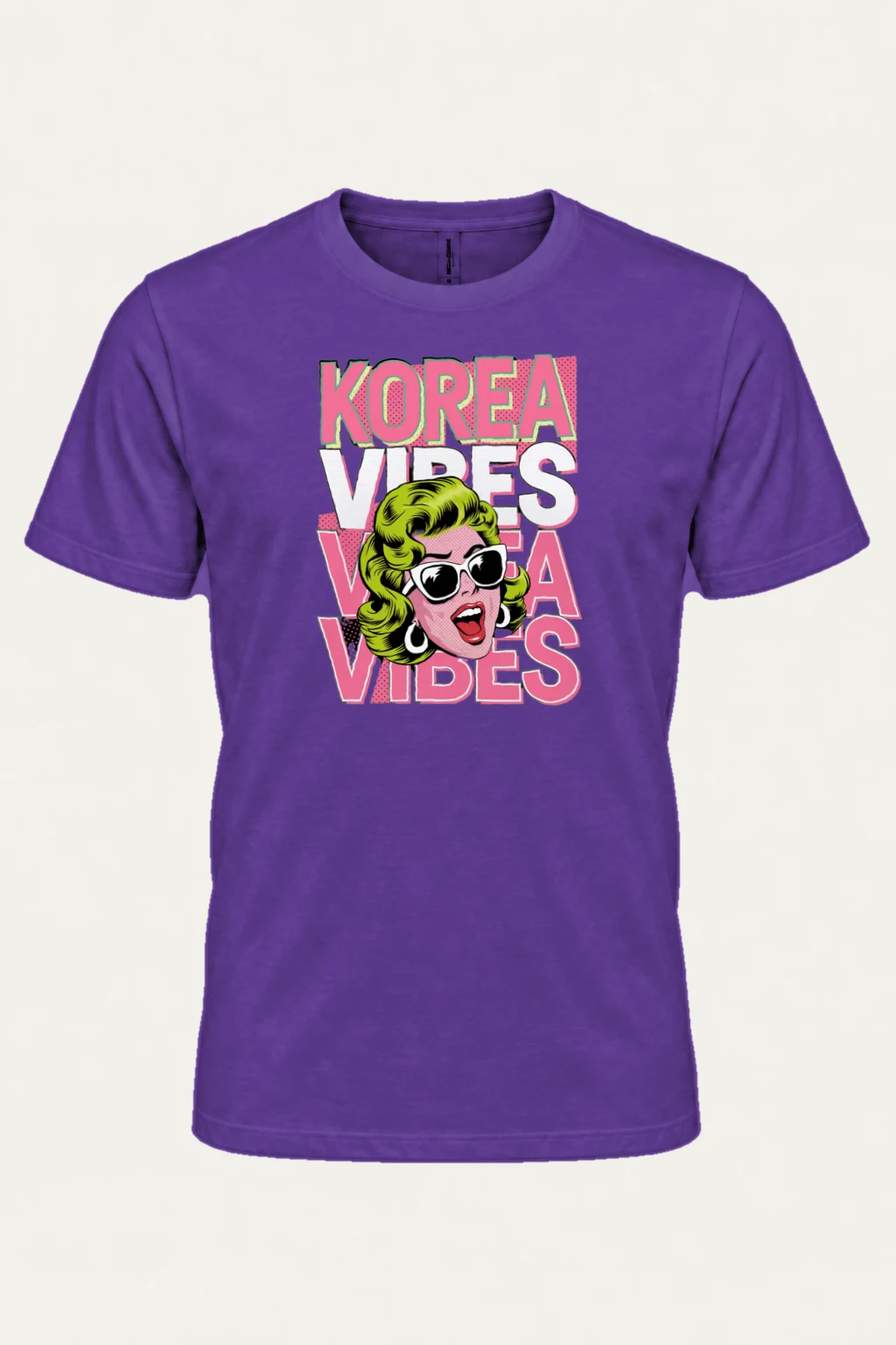 "Korea Vibes" Heavyweight Unisex Crewneck T-shirt | Gildan 5000