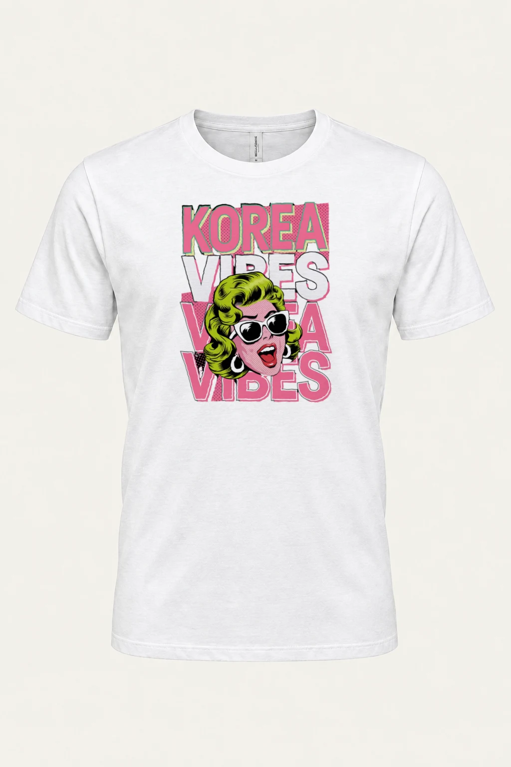 "Korea Vibes" Heavyweight Unisex Crewneck T-shirt | Gildan 5000