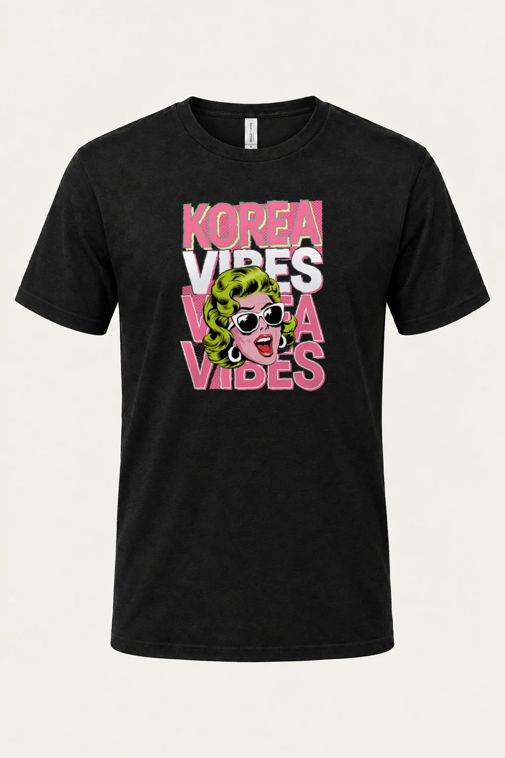"Korea Vibes" Heavyweight Unisex Crewneck T-shirt | Gildan 5000